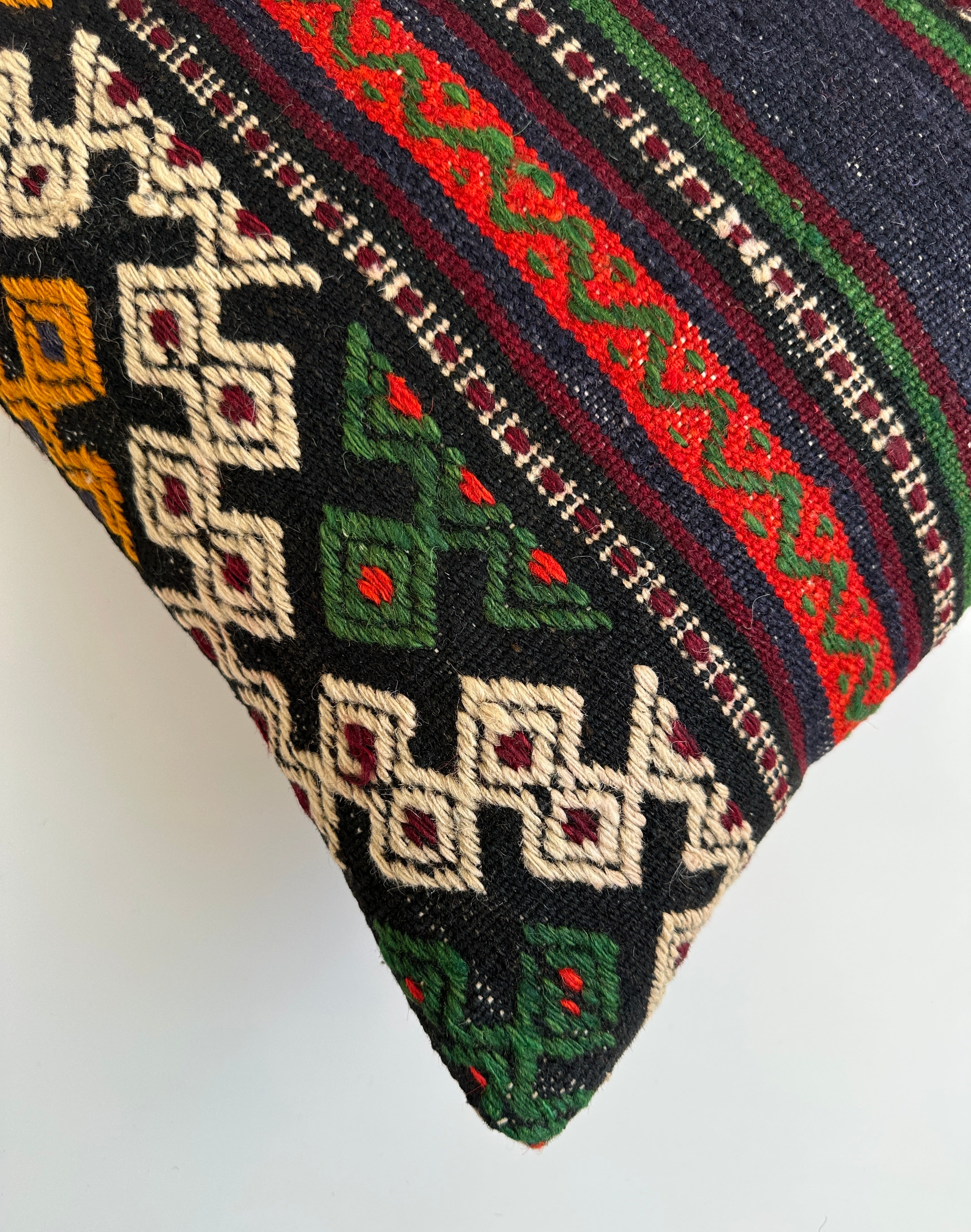 Handmade Multicolour Turkish Cushion Cover 20''x20'' / 50x50 CM