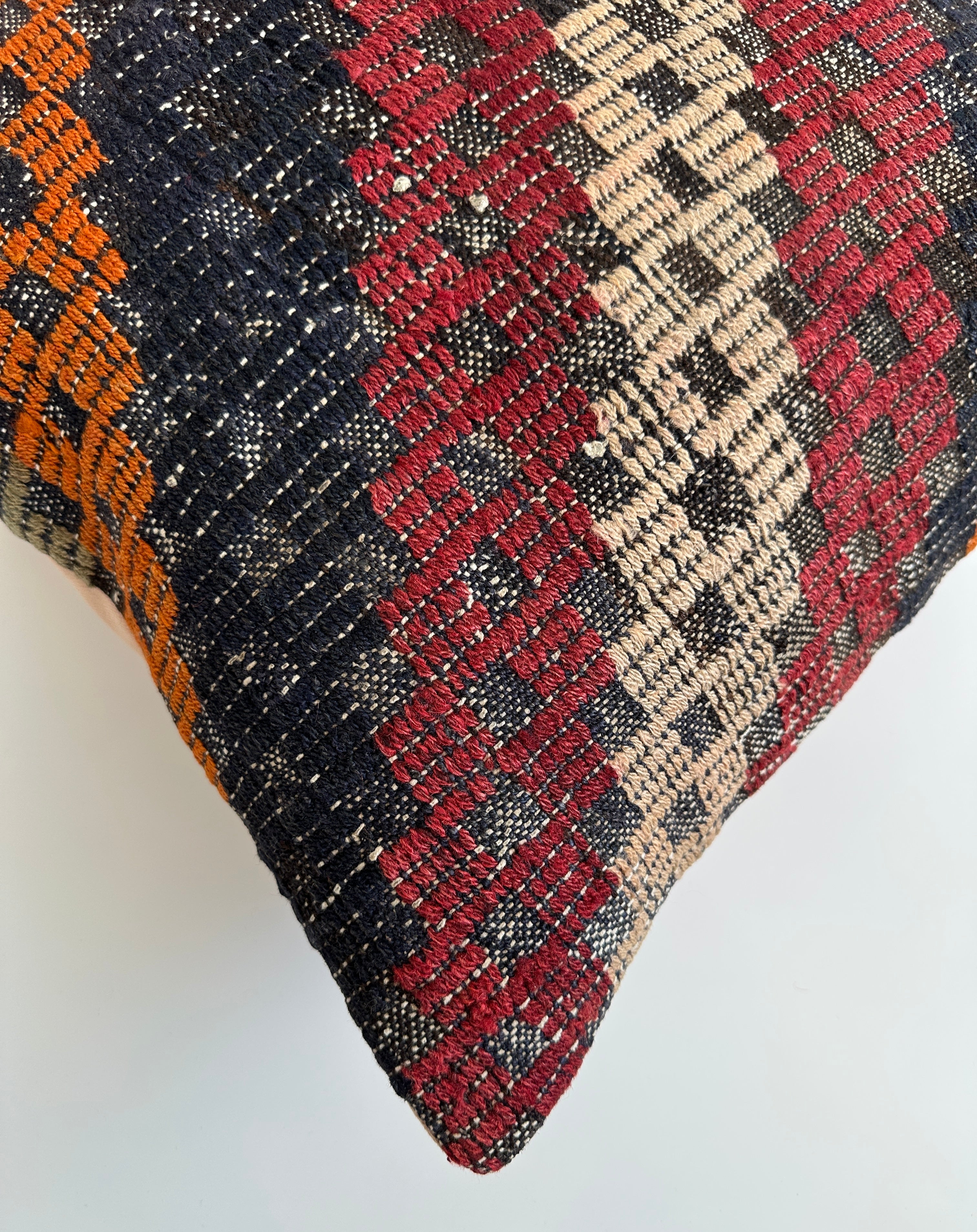 Handmade Multicolour Turkish Cushion Cover 20''x20'' / 50x50 CM