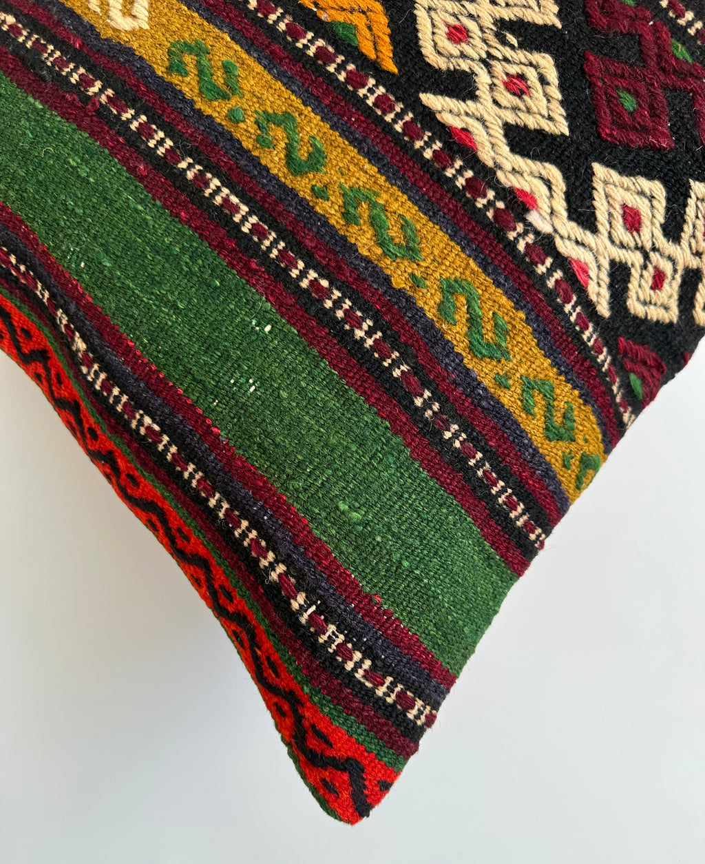 Handmade Multicolour Turkish Cushion Cover 20''x20'' / 50x50 CM