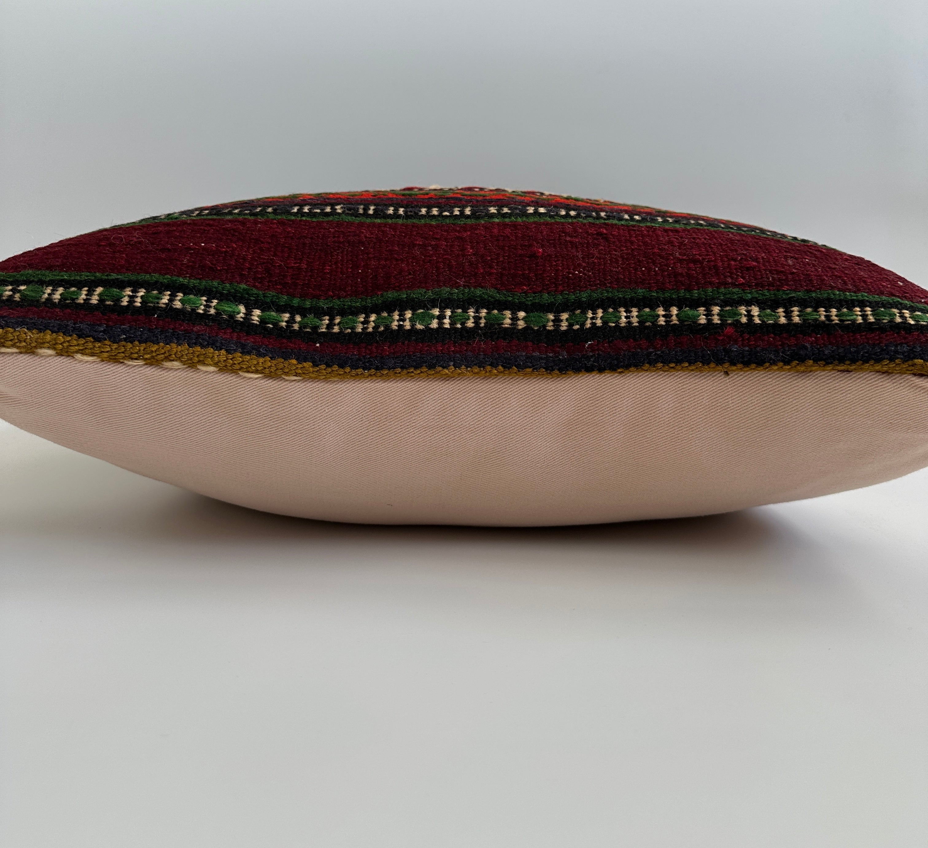 Handmade Multicolour Turkish Cushion Cover 20''x20'' / 50x50 CM