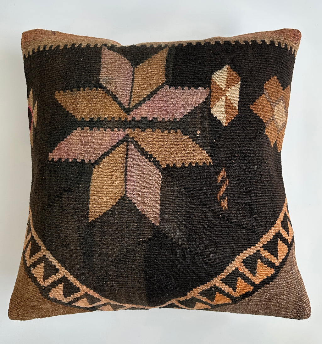 Handmade Multicolour Turkish Cushion Cover 20''x20'' / 50x50 CM
