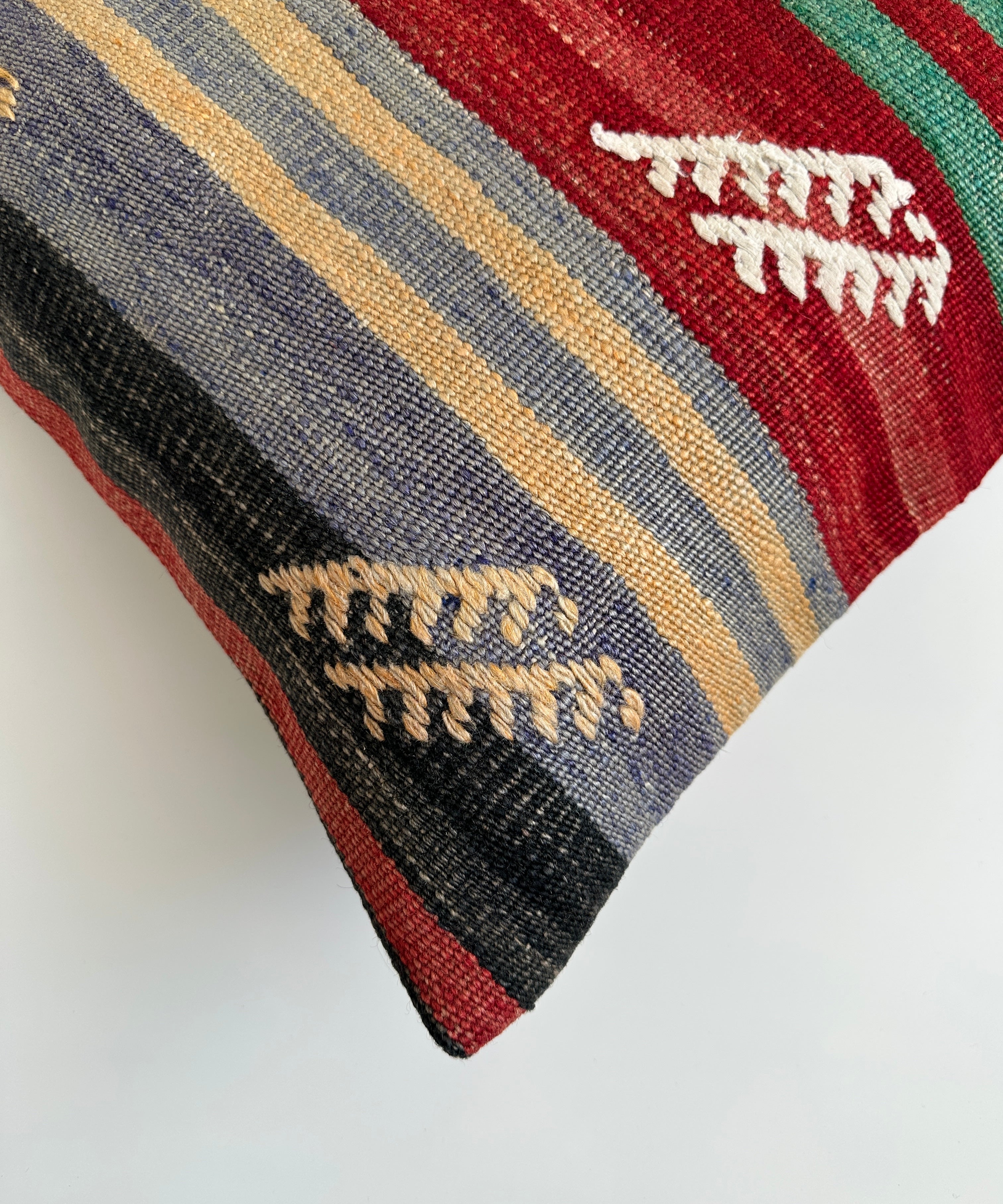 Handmade Multicolour Turkish Cushion Cover 20''x20'' / 50x50 CM