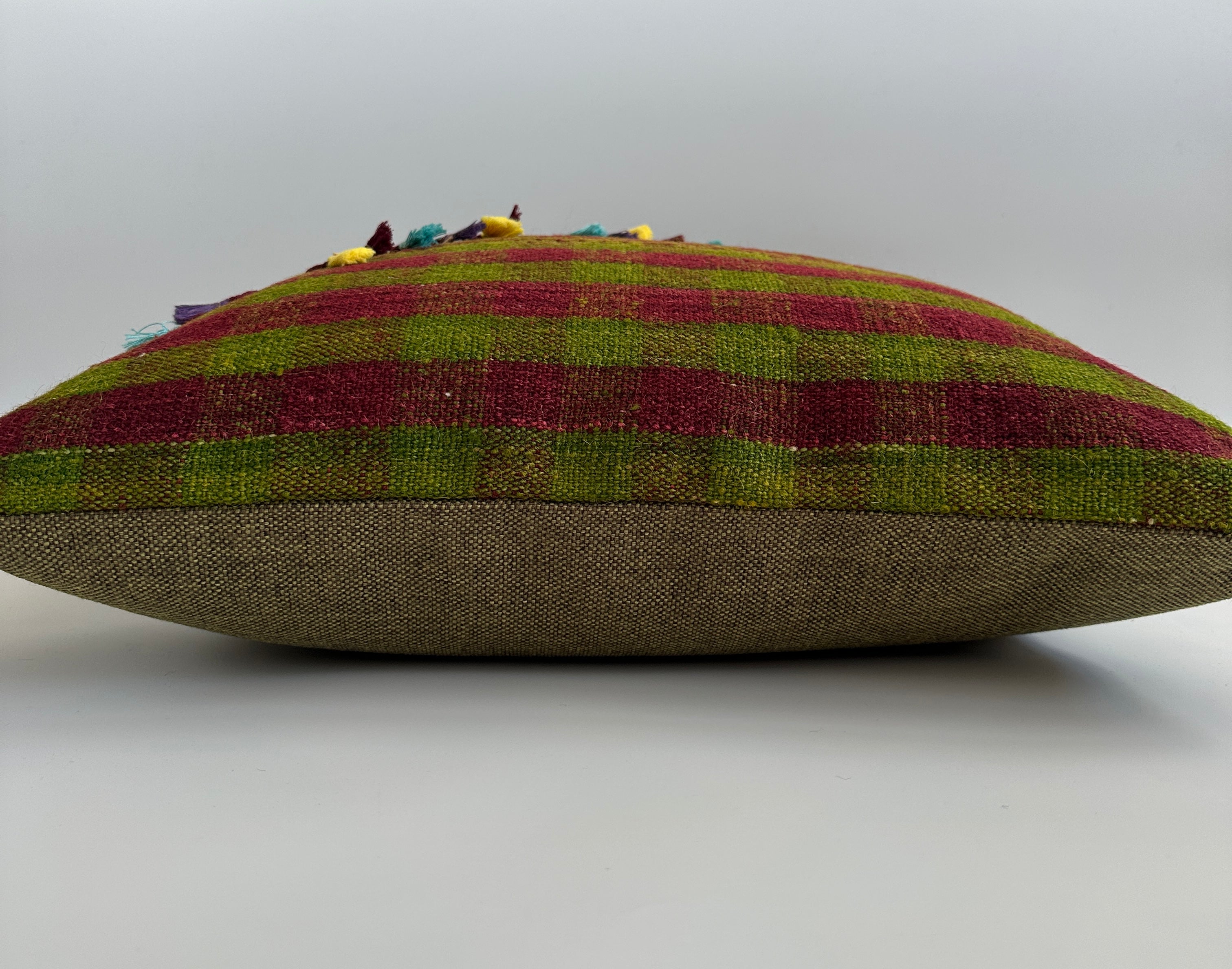 Handmade Multicolour Turkish Cushion Cover 20''x20'' / 50x50 CM