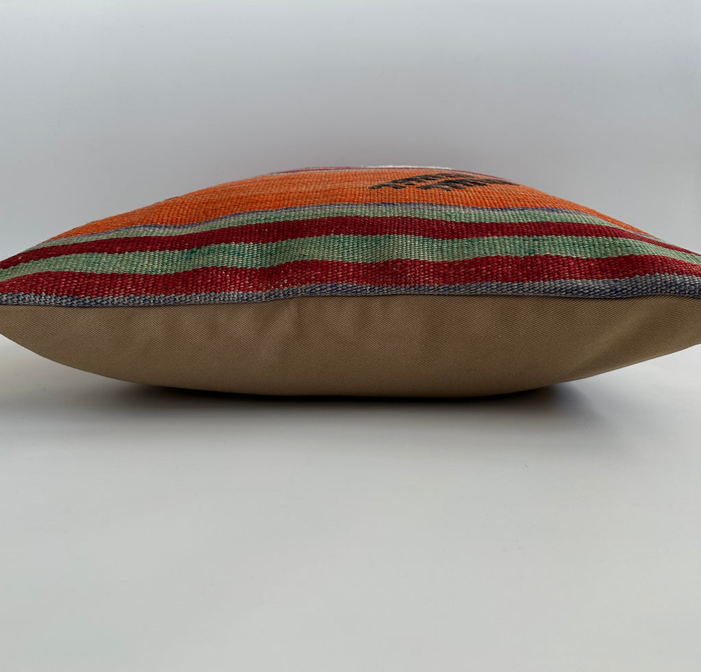 Handmade Multicolour Turkish Cushion Cover 20''x20'' / 50x50 CM