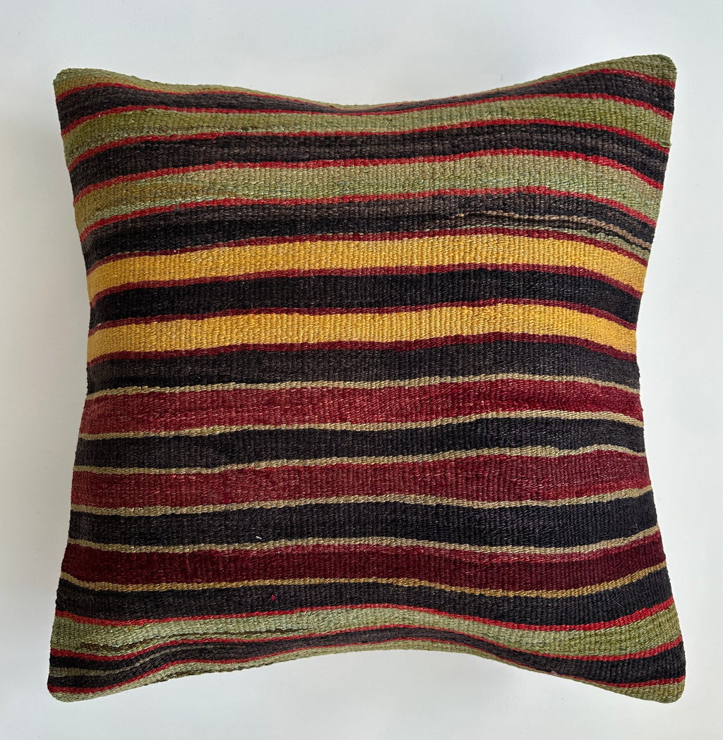 Handmade Multicolour Turkish Cushion Cover 20''x20'' / 50x50 CM