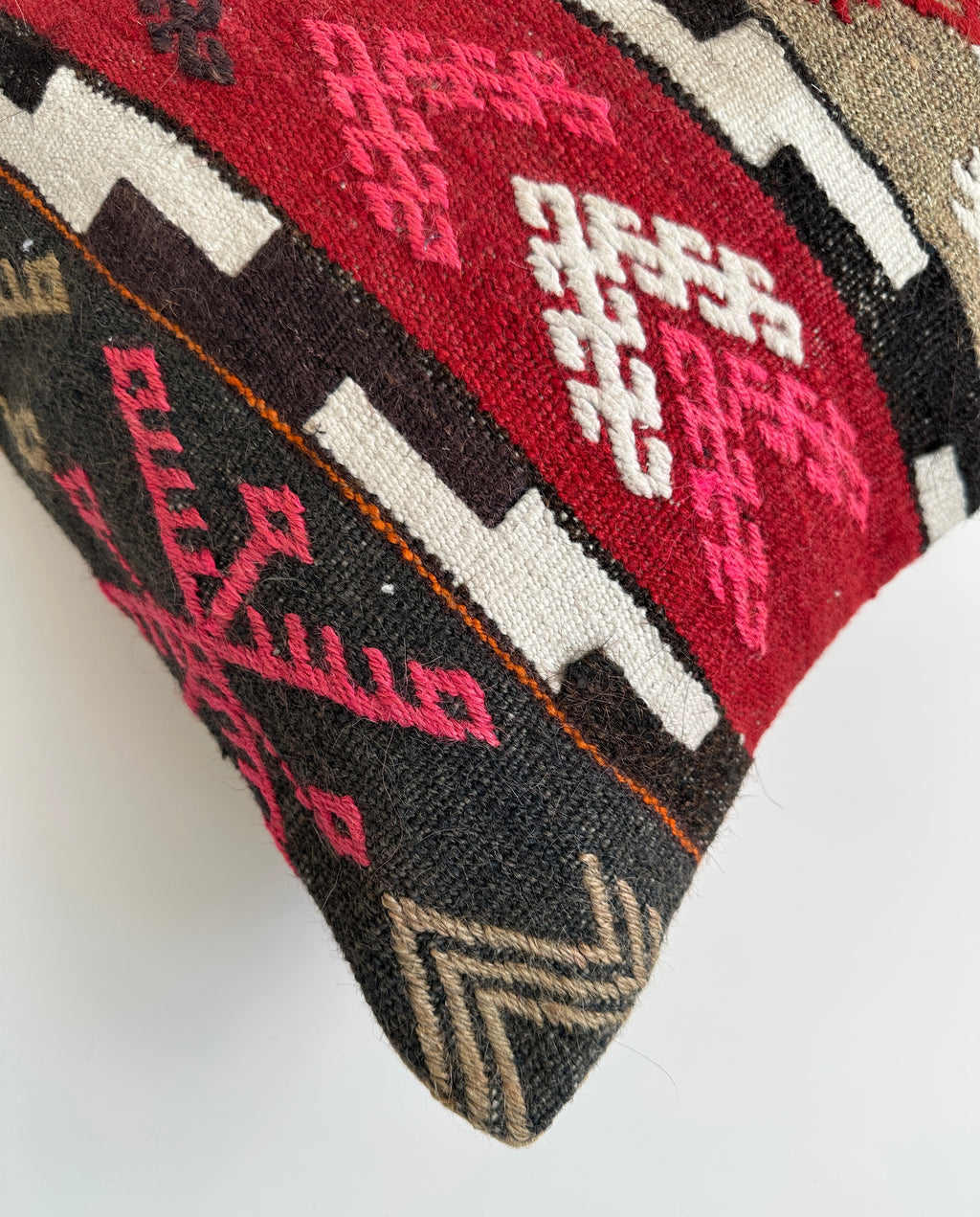 Handmade Multicolour Turkish Cushion Cover 20''x20'' / 50x50 CM