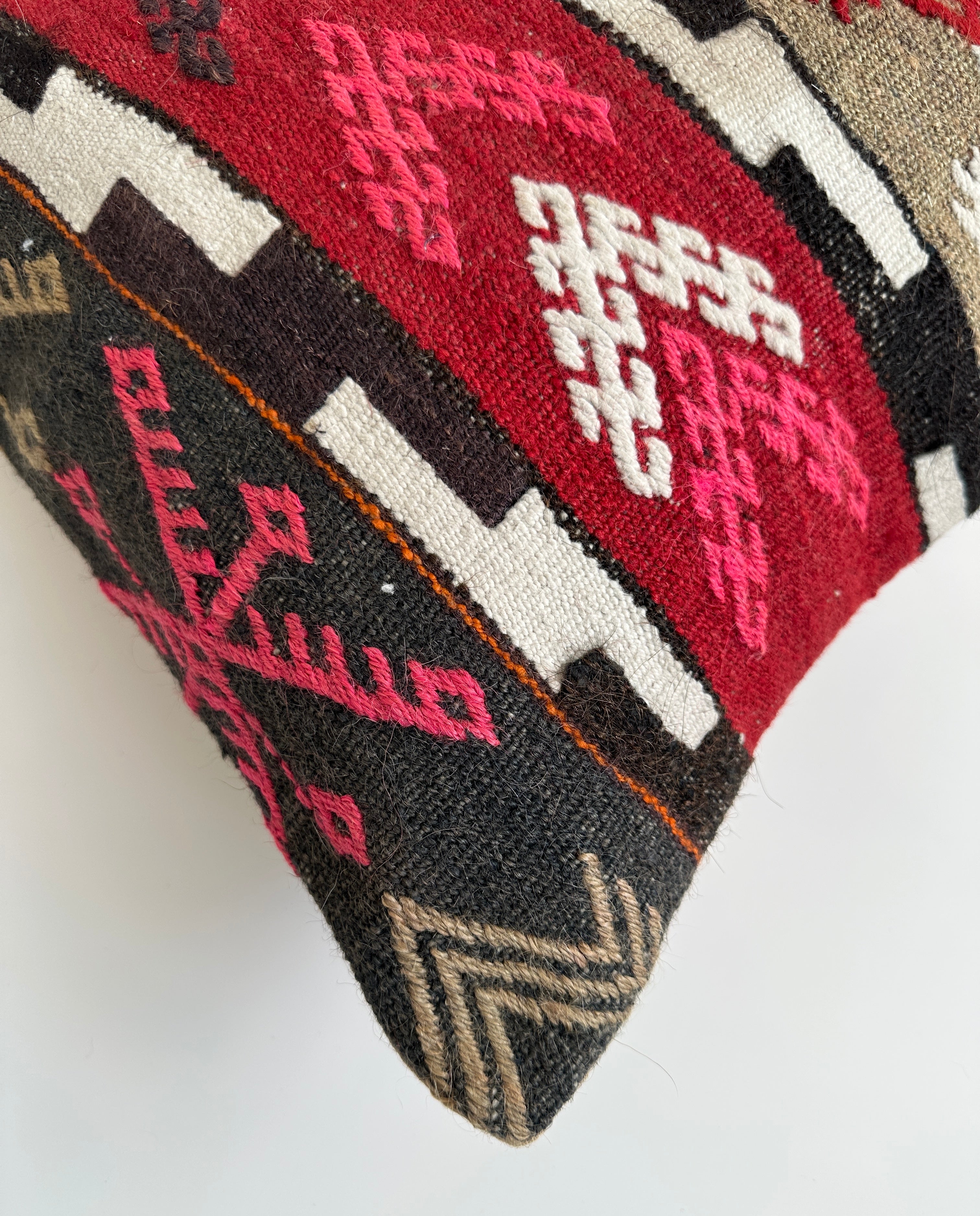 Handmade Multicolour Turkish Cushion Cover 20''x20'' / 50x50 CM