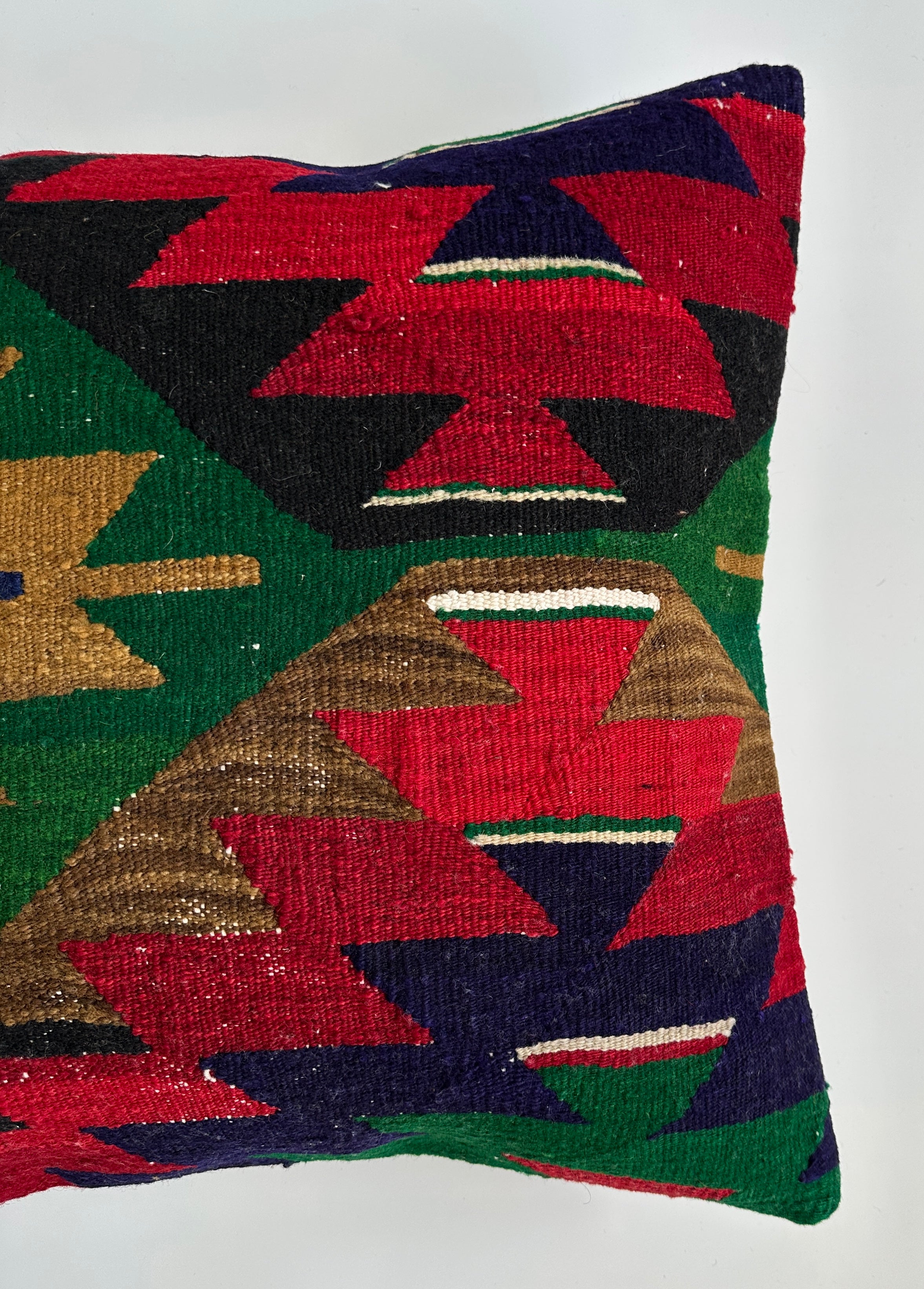 Handmade Multicolour Turkish Cushion Cover 20''x20'' / 50x50 CM