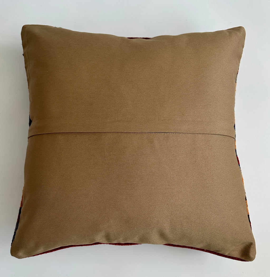 Handmade Multicolour Turkish Cushion Cover 20''x20'' / 50x50 CM