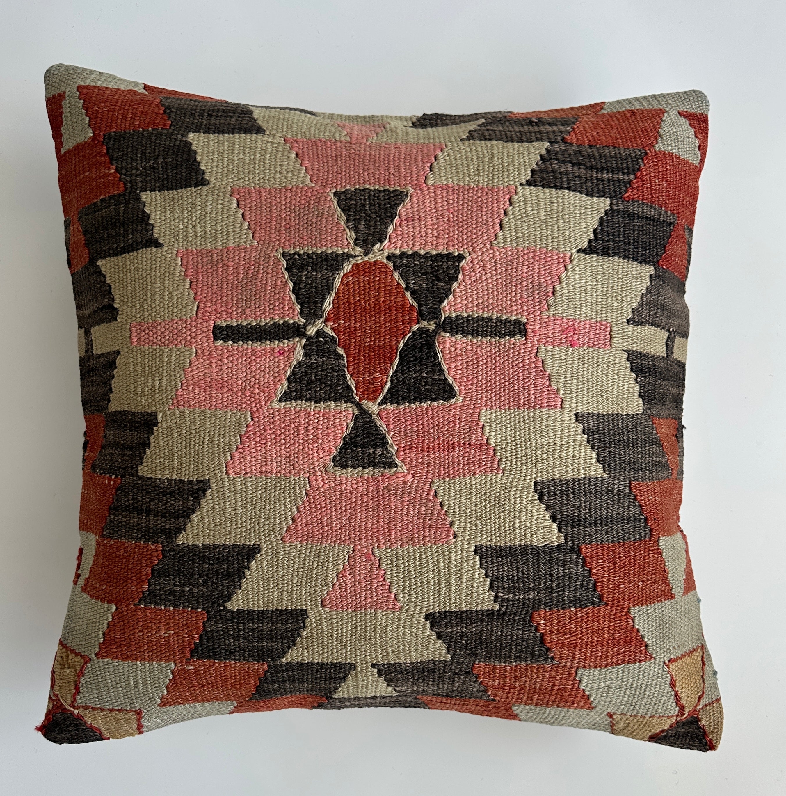 Handmade Multicolour Turkish Cushion Cover 20''x20'' / 50x50 CM