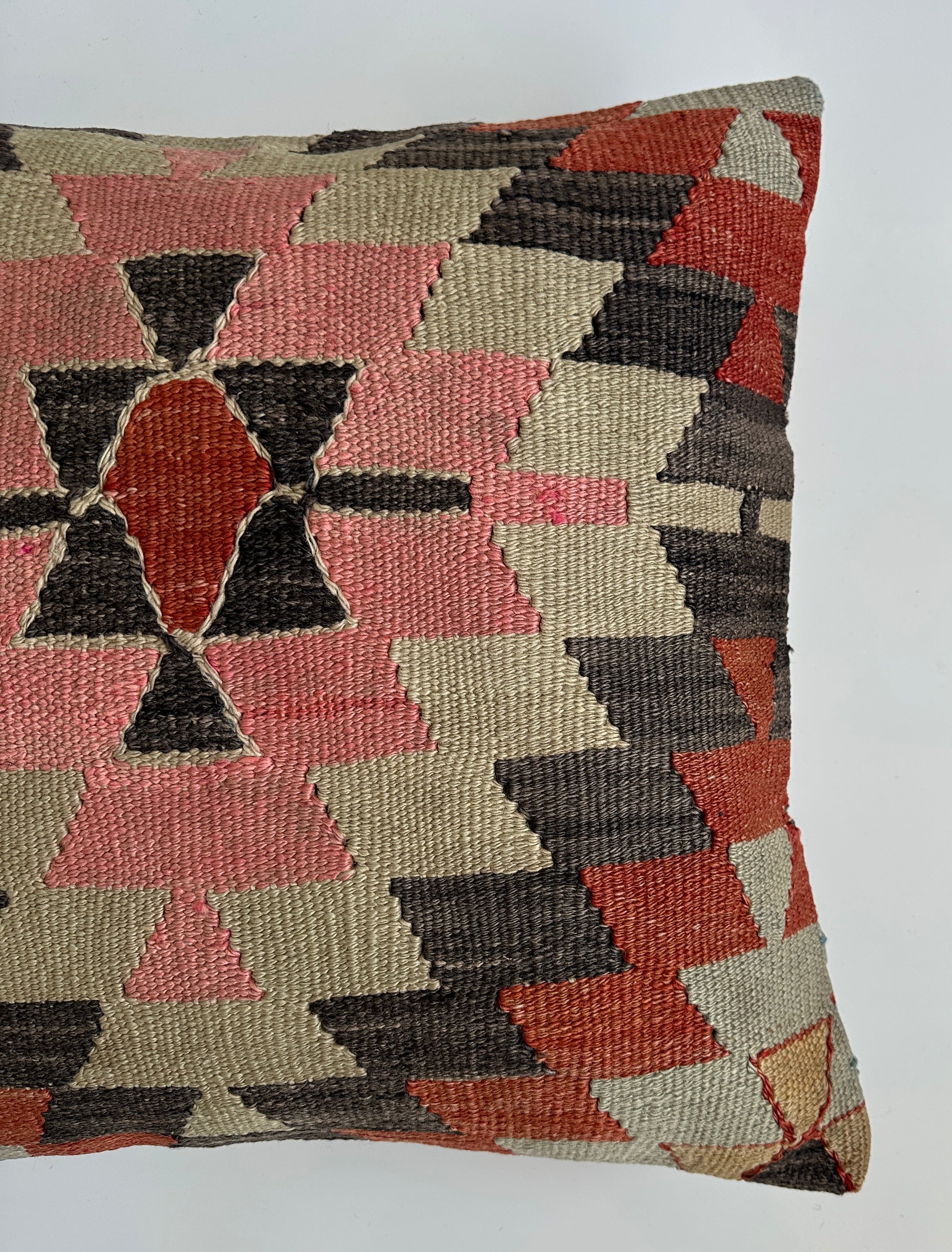 Handmade Multicolour Turkish Cushion Cover 20''x20'' / 50x50 CM