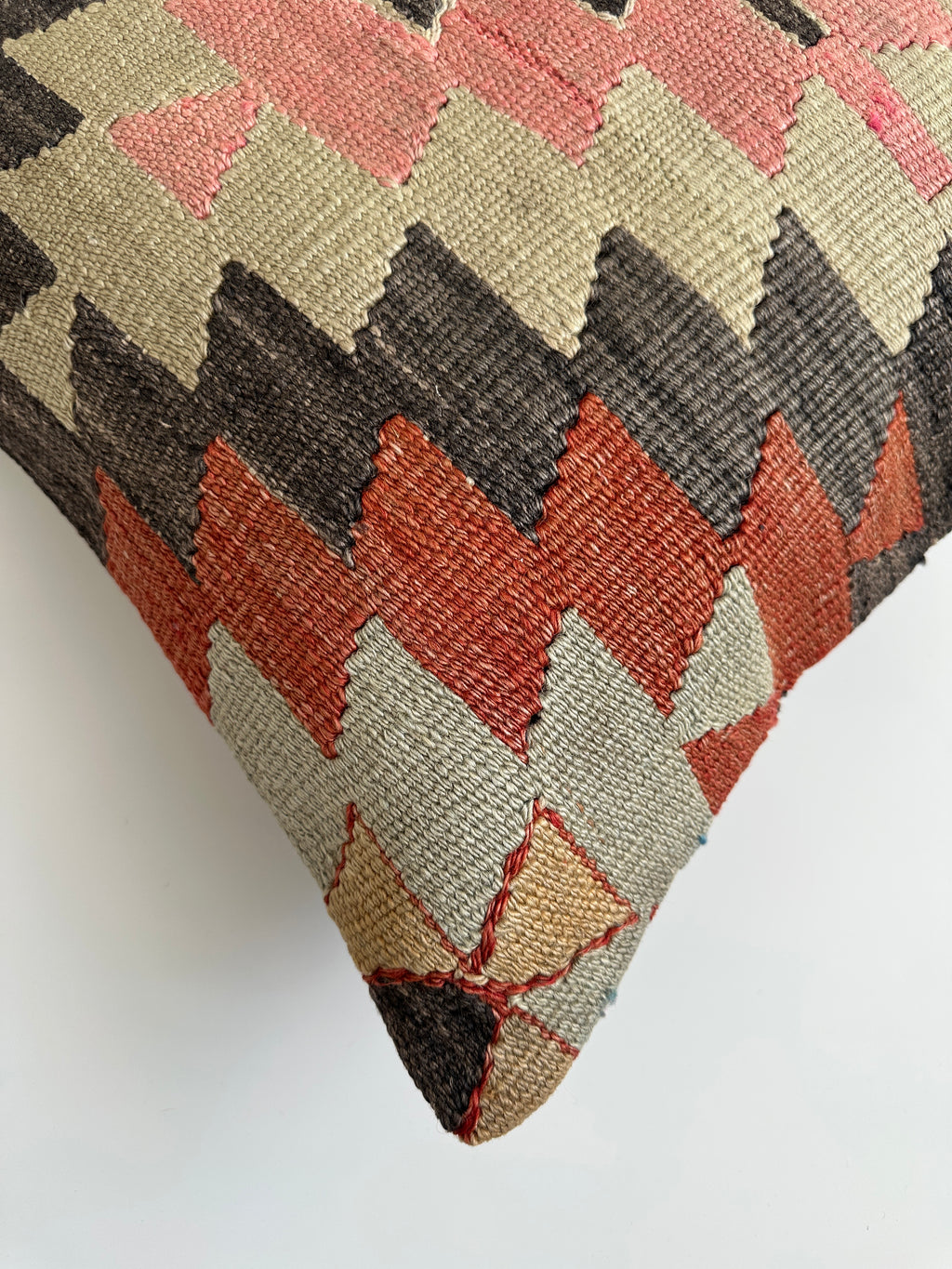 Handmade Multicolour Turkish Cushion Cover 20''x20'' / 50x50 CM