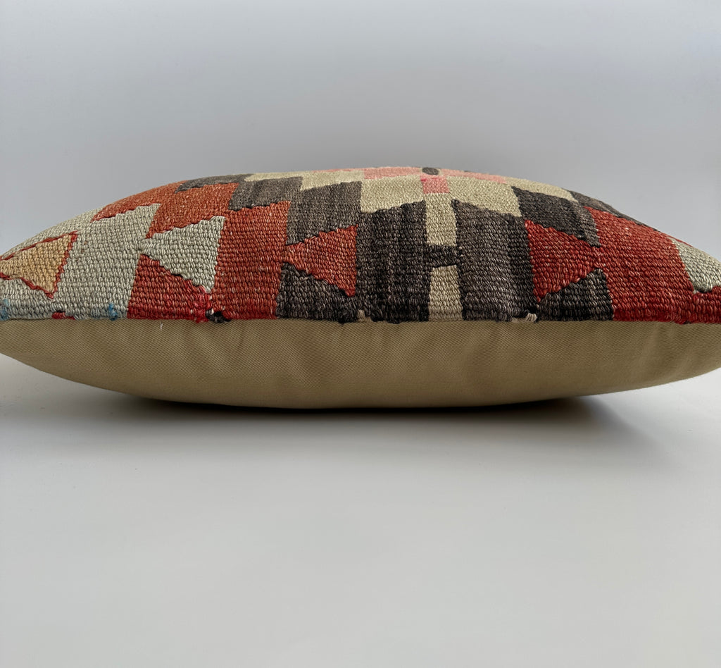 Handmade Multicolour Turkish Cushion Cover 20''x20'' / 50x50 CM