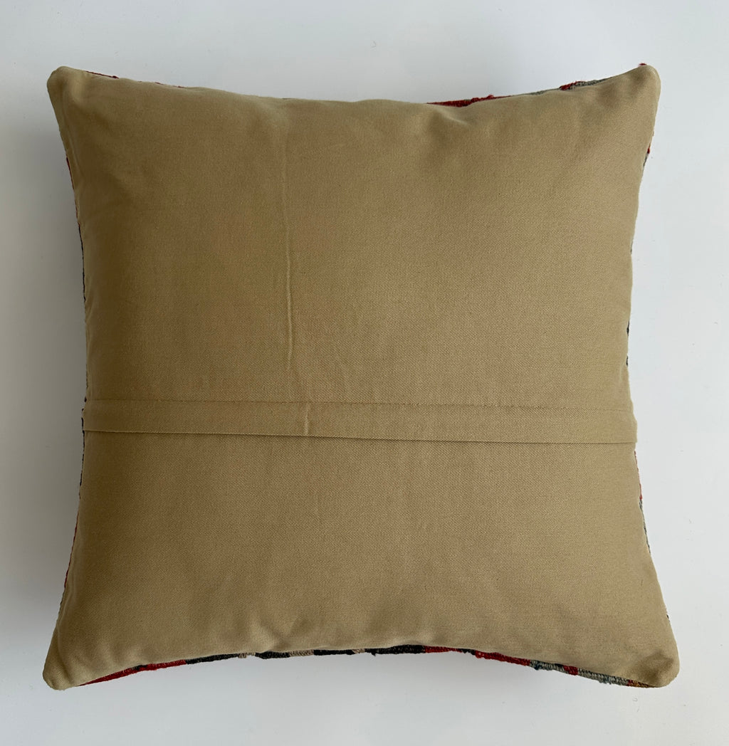 Handmade Multicolour Turkish Cushion Cover 20''x20'' / 50x50 CM