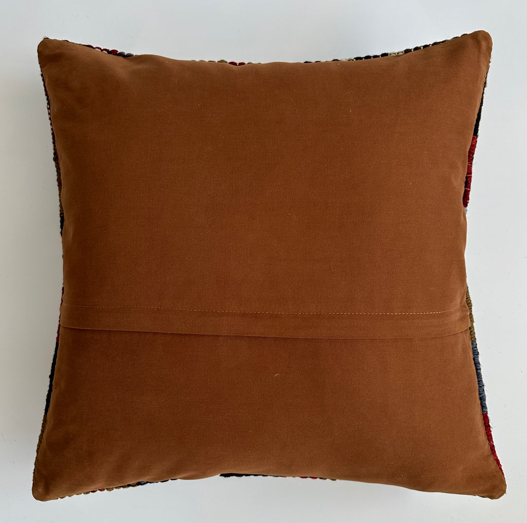 Handmade Multicolour Turkish Cushion Cover 20''x20'' / 50x50 CM