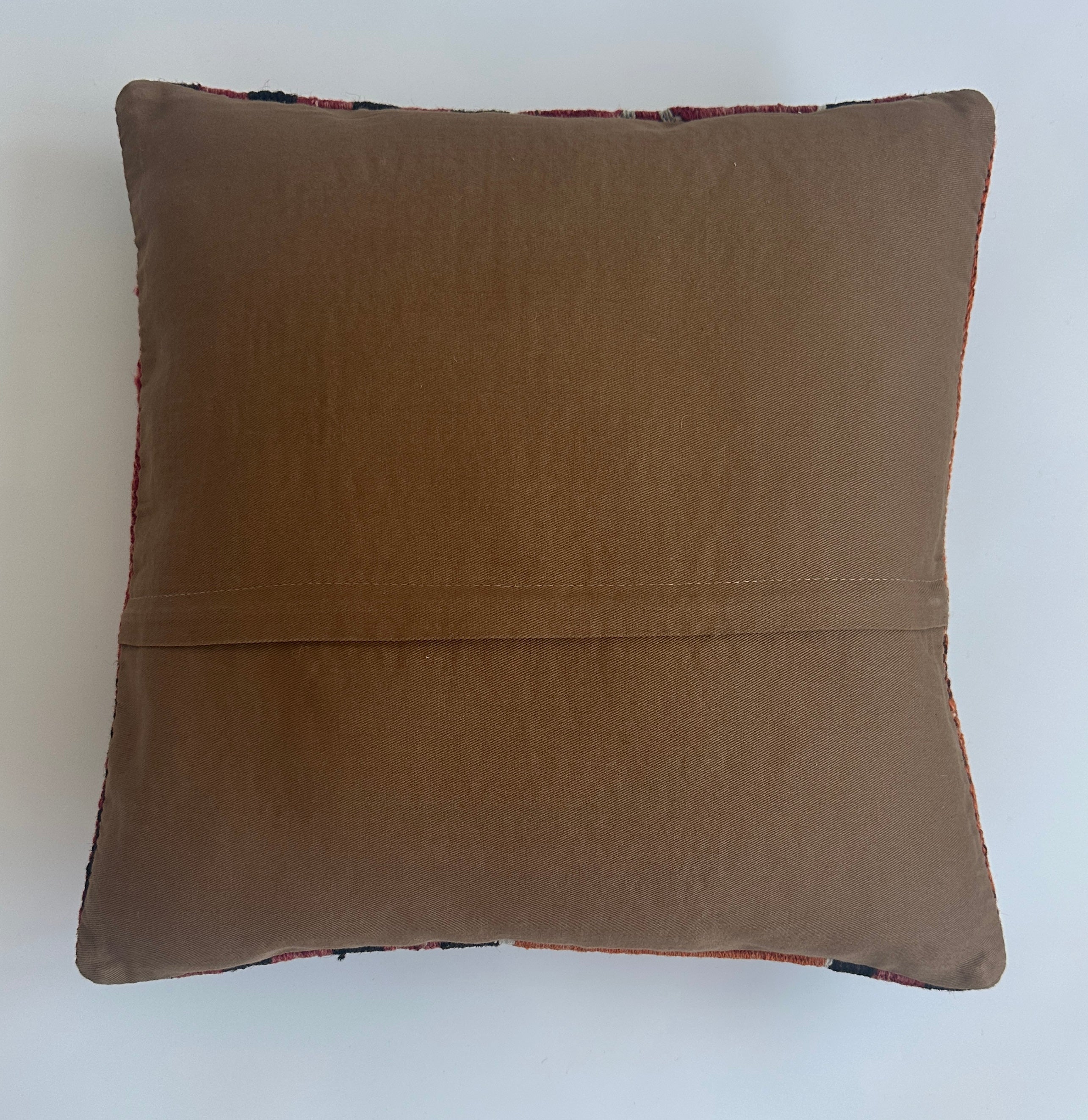 Handmade Turkish Rug Cushion Cover 16''x16'' / 41x41 CM