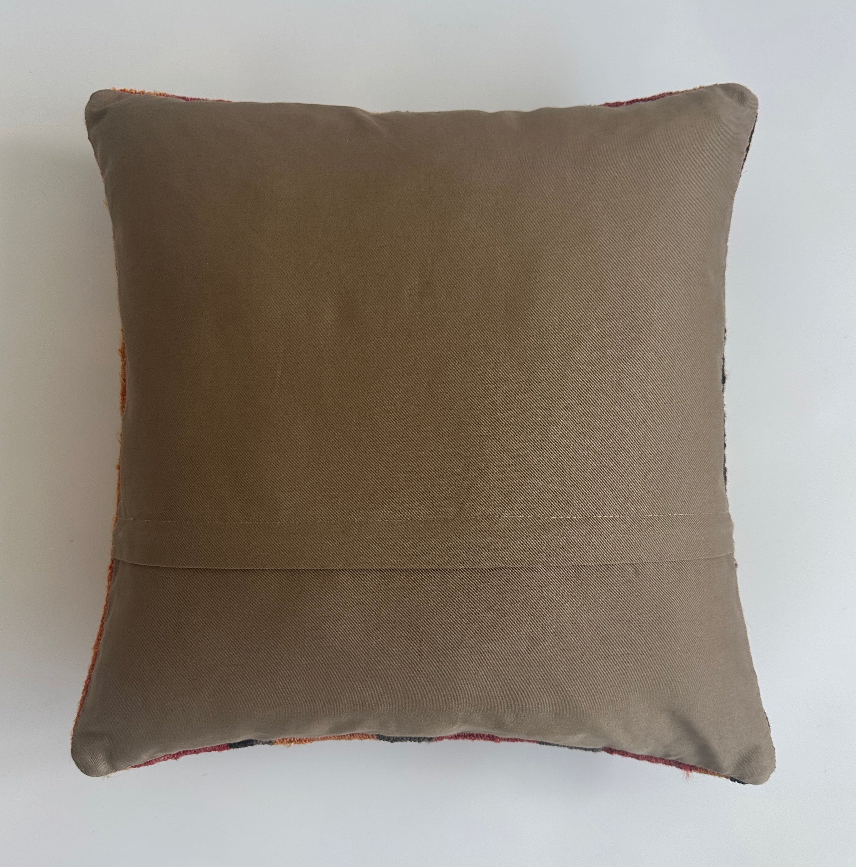 Handmade Multicolour Turkish Cushion Cover 16''x16'' / 42x41 CM