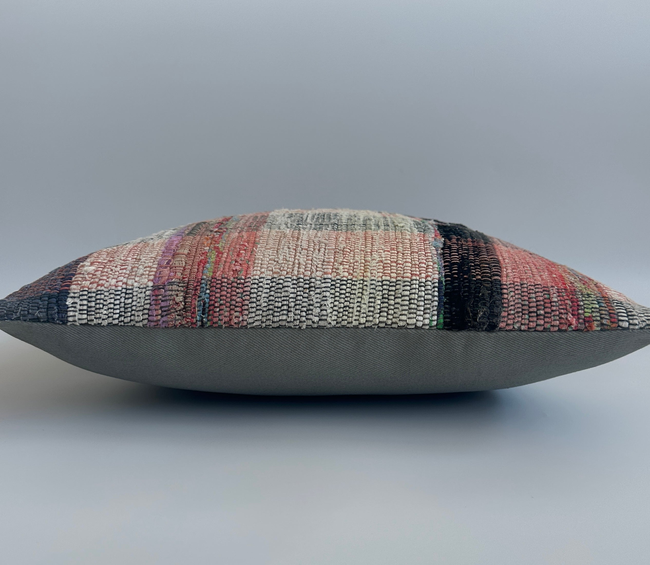 Handmade Multicolour Turkish Cushion Cover 16''x16'' / 41x40 CM