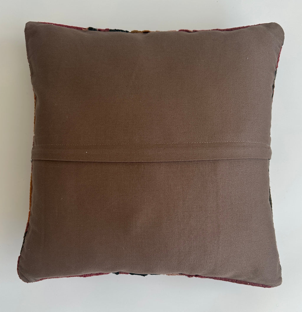 Handmade Turkish Cushion Cover 16''x16'' / 40x40 CM