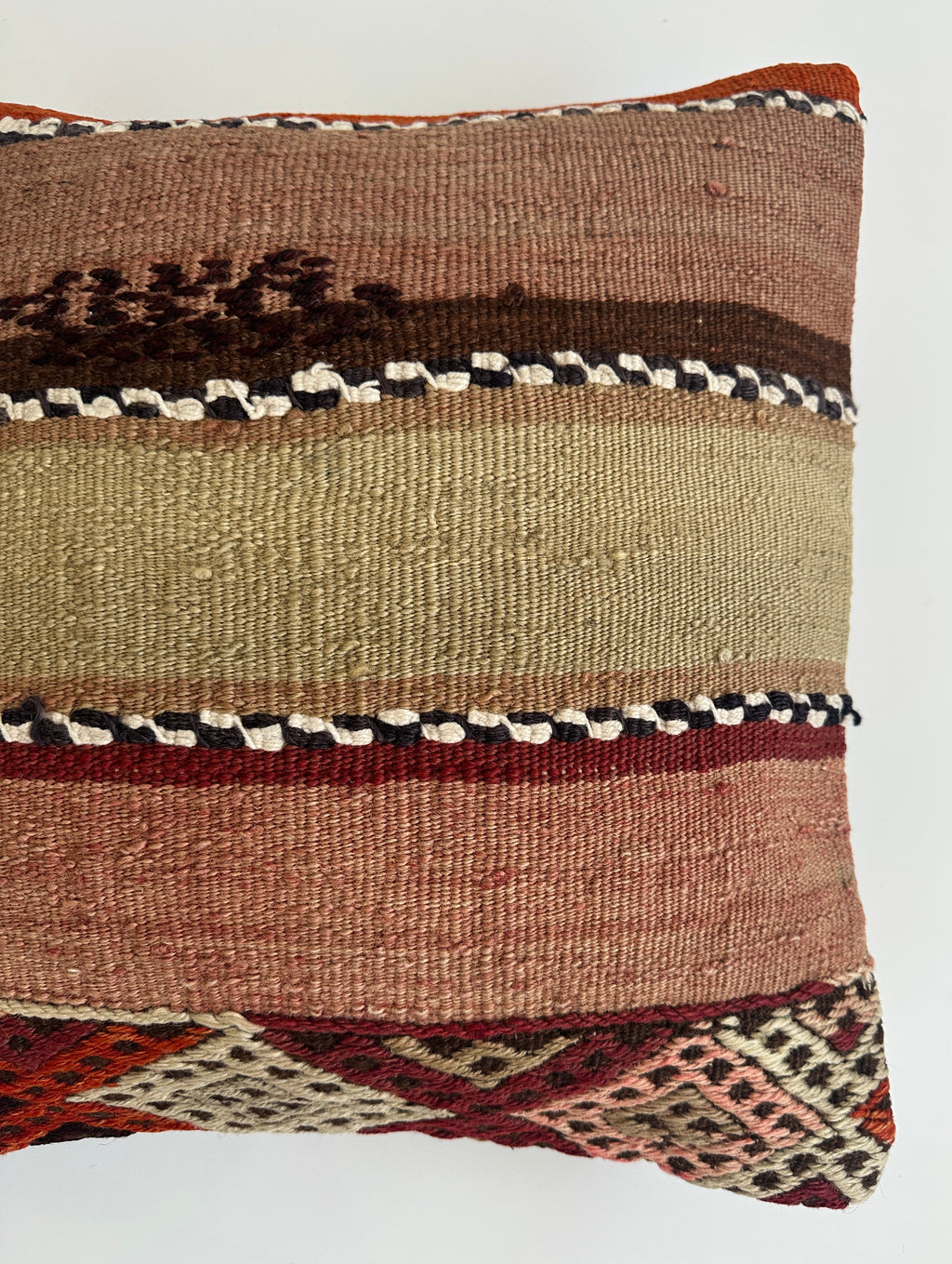 Handmade Turkish Cushion Cover 16''x16'' / 40x40 CM