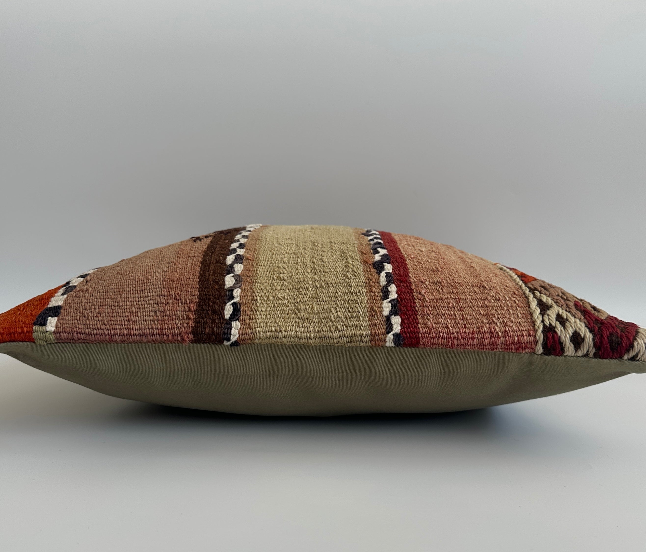 Handmade Turkish Cushion Cover 16''x16'' / 40x40 CM