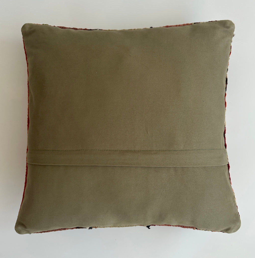 Handmade Turkish Cushion Cover 16''x16'' / 40x40 CM