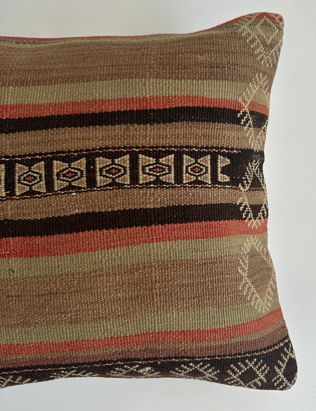 Handmade Turkish Cushion Cover 16''x16'' / 41x41 CM