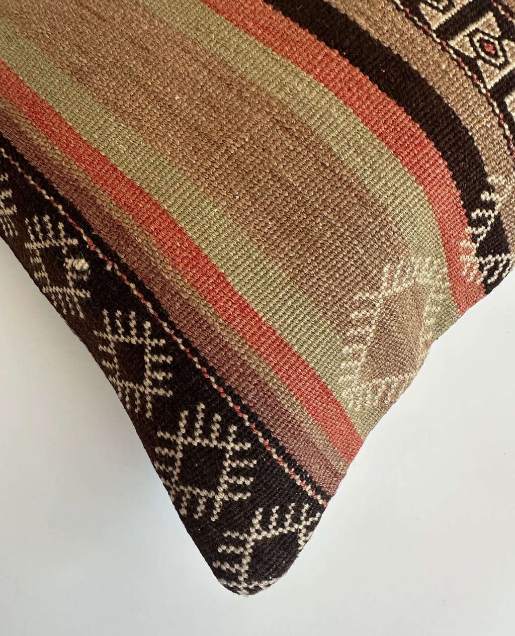 Handmade Turkish Cushion Cover 16''x16'' / 41x41 CM