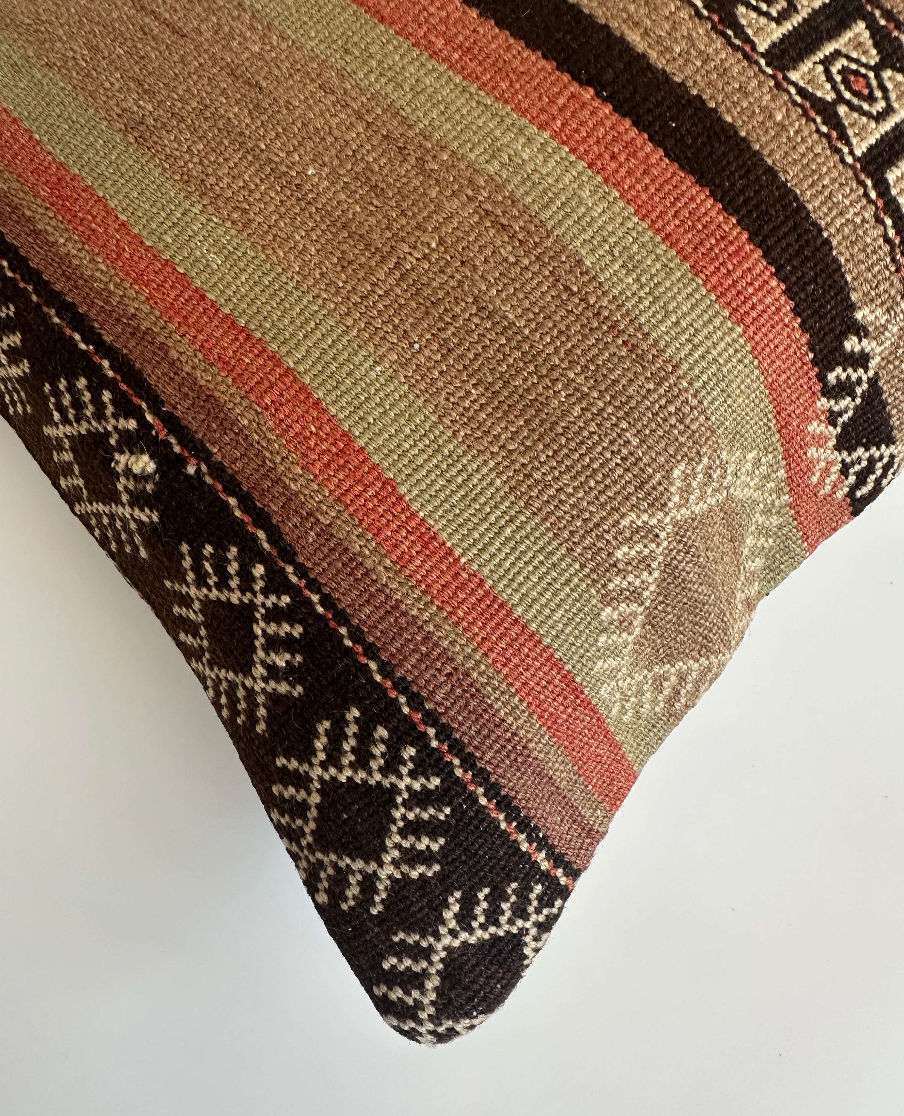 Handmade Turkish Cushion Cover 16''x16'' / 41x41 CM