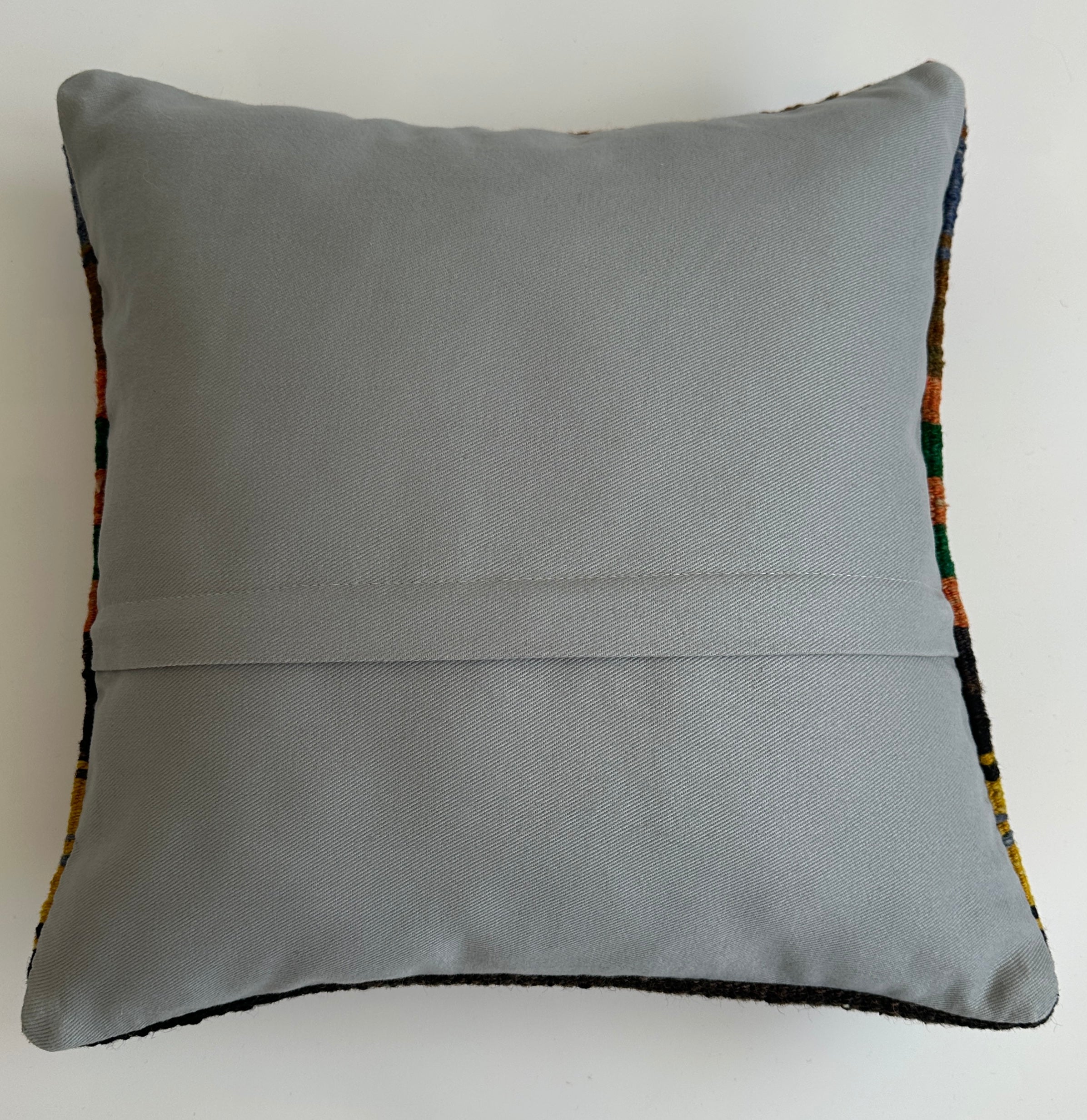 Handmade Multicolour Turkish Cushion Cover 16''x16'' / 40x40 CM
