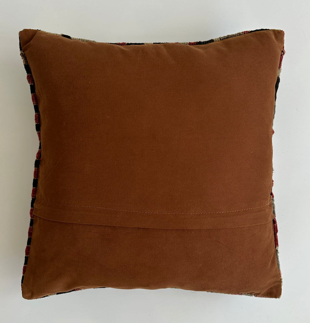 Handmade Turkish Cushion Cover 16''x16'' / 41x41 CM
