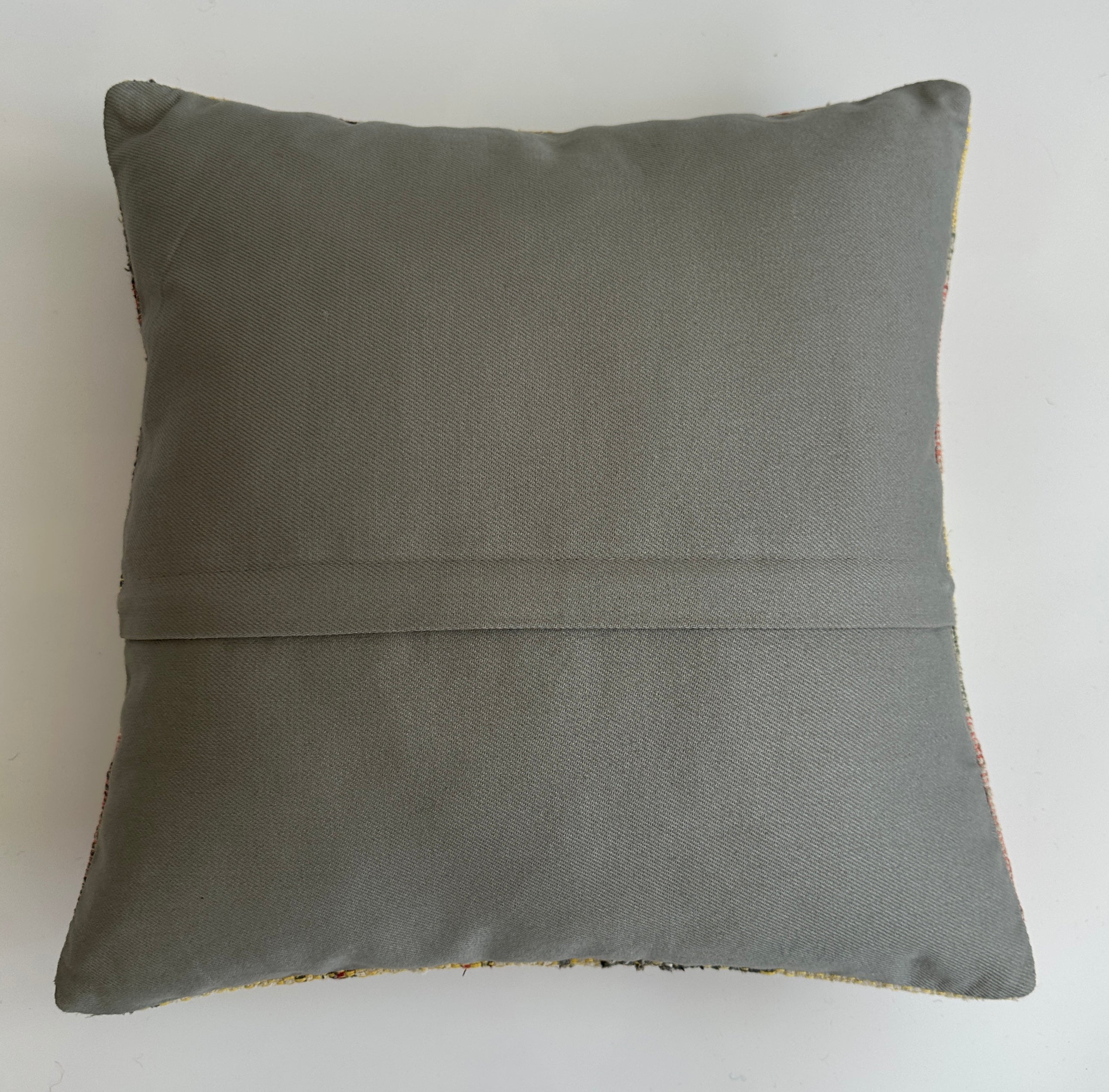 Handmade Multicolour Turkish Cushion Cover 16''x16'' / 41x41 CM