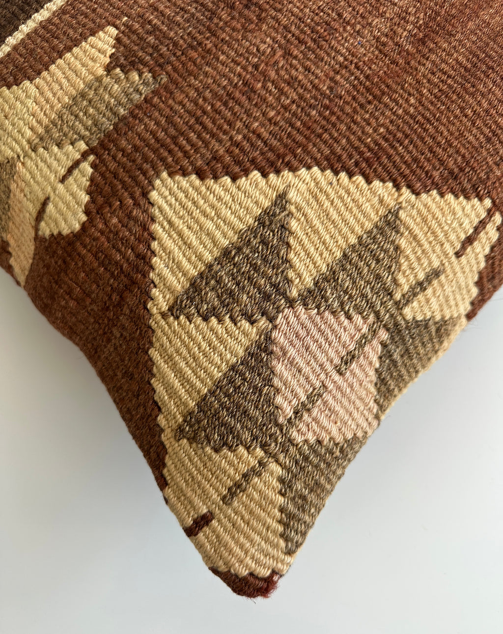 Handmade Turkish Cushion Cover 16''x16'' / 41x41 CM