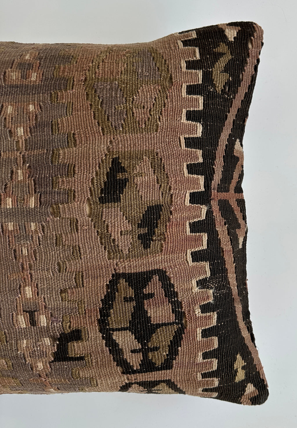 Handmade Turkish Cushion Cover 16''x16'' / 41x40 CM