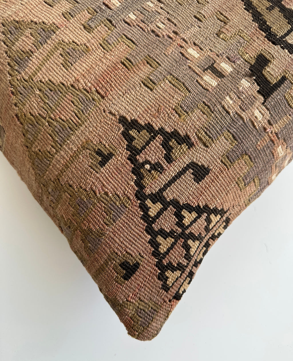 Handmade Turkish Cushion Cover 16''x16'' / 41x40 CM