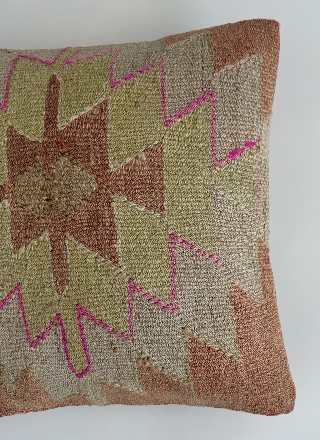 Handmade Turkish Cushion Cover 16''x16'' / 41x41 CM