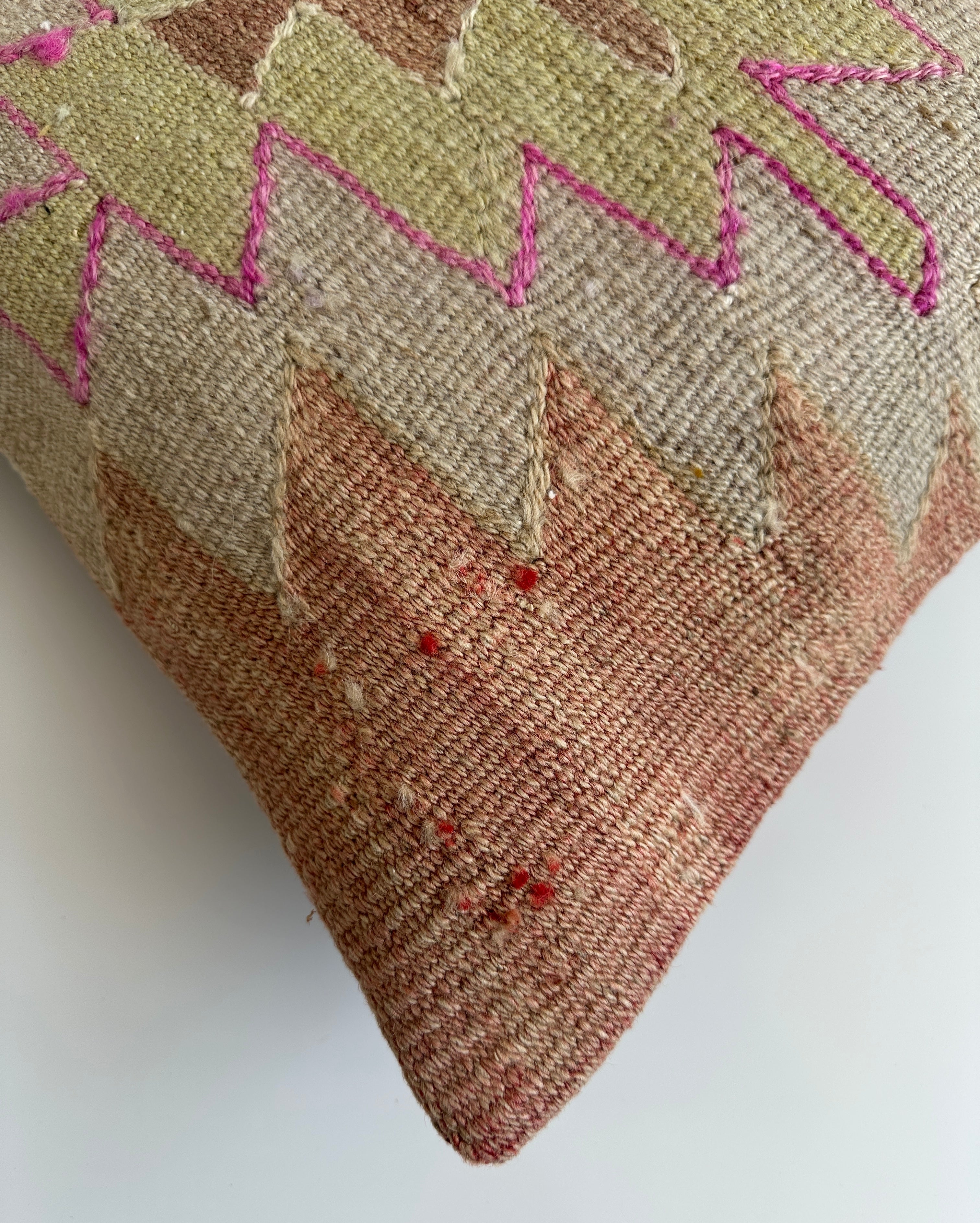 Handmade Turkish Cushion Cover 16''x16'' / 41x41 CM