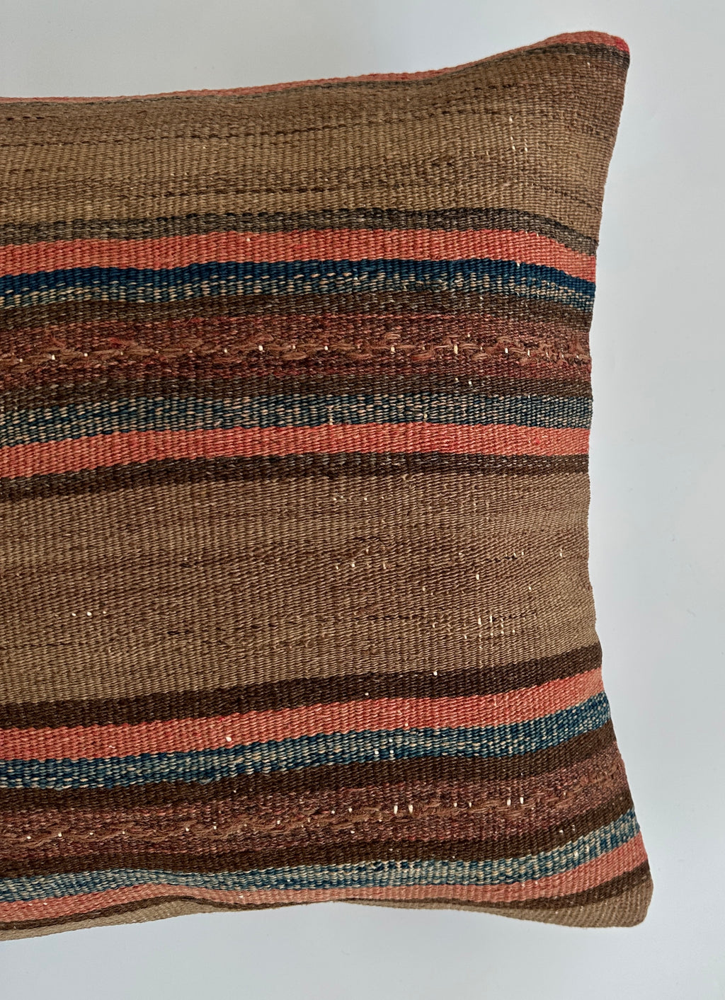 Handmade Multicolour Turkish Cushion Cover 16''x16'' / 40x40 CM