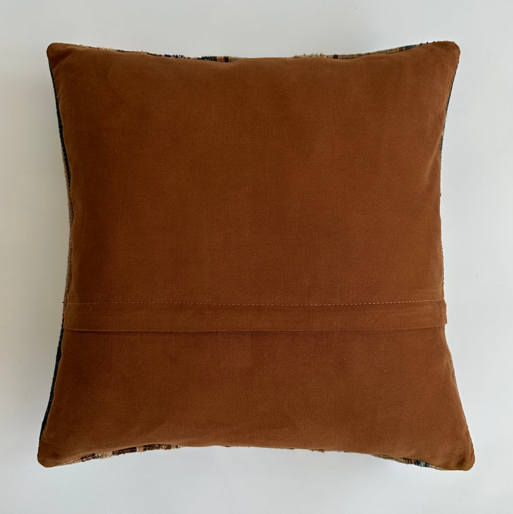 Handmade Multicolour Turkish Cushion Cover 16''x16'' / 42x41 CM