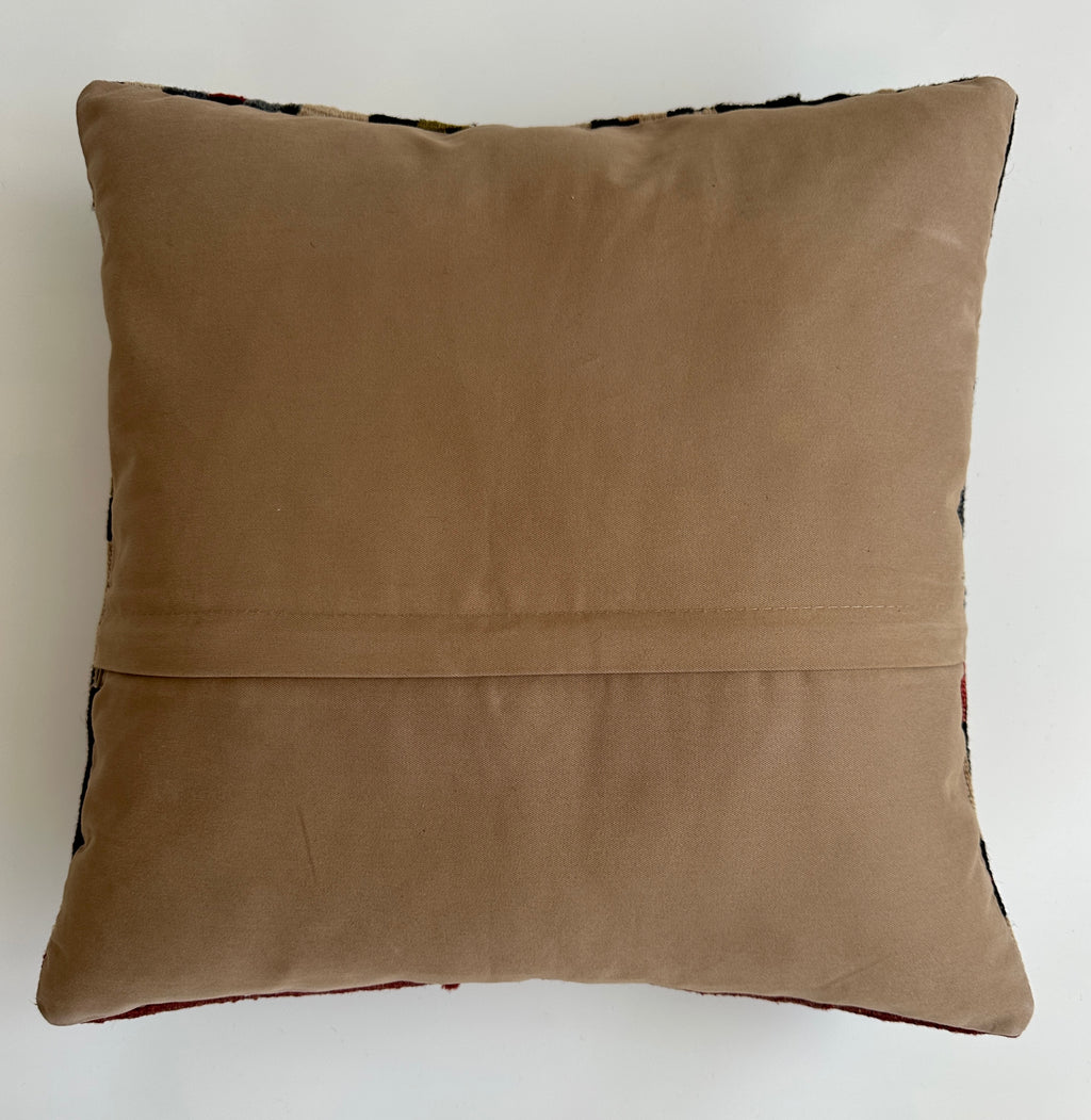 Handmade Turkish Cushion Cover 16''x16'' / 40x39 CM