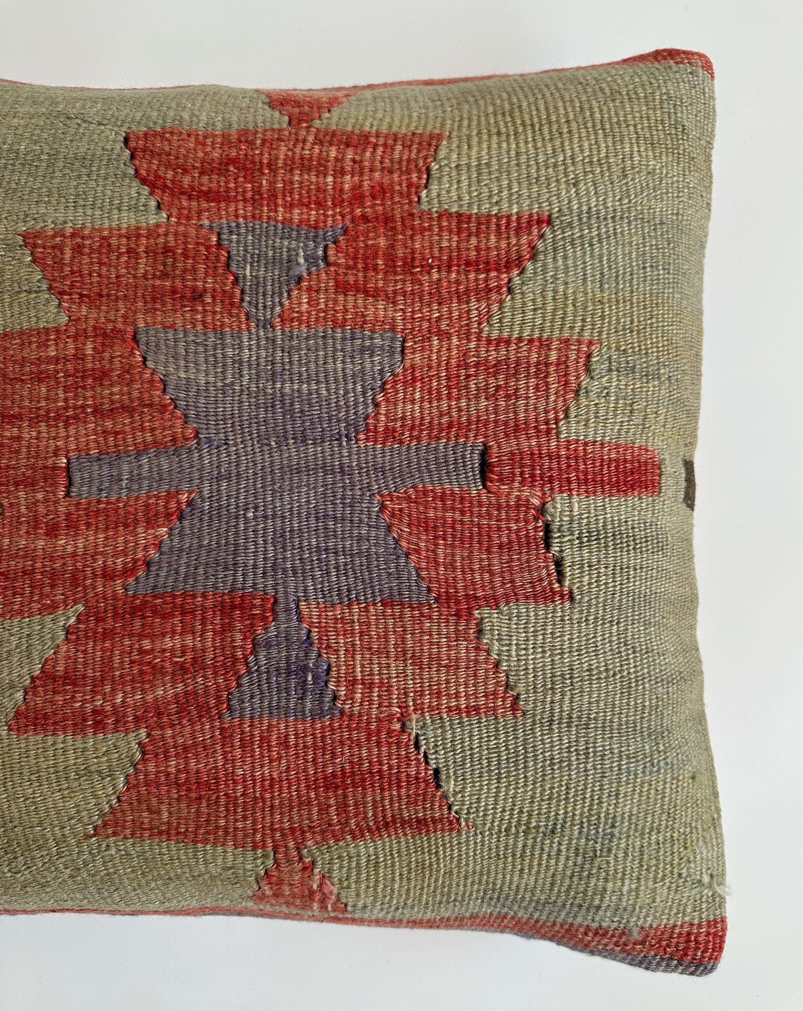 Handmade Turkish Cushion Cover 16''x16'' / 42x40 CM