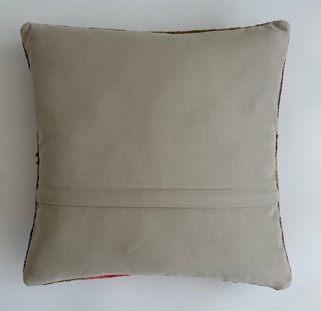 Handmade Turkish Cushion Cover 16''x16'' / 41x41 CM