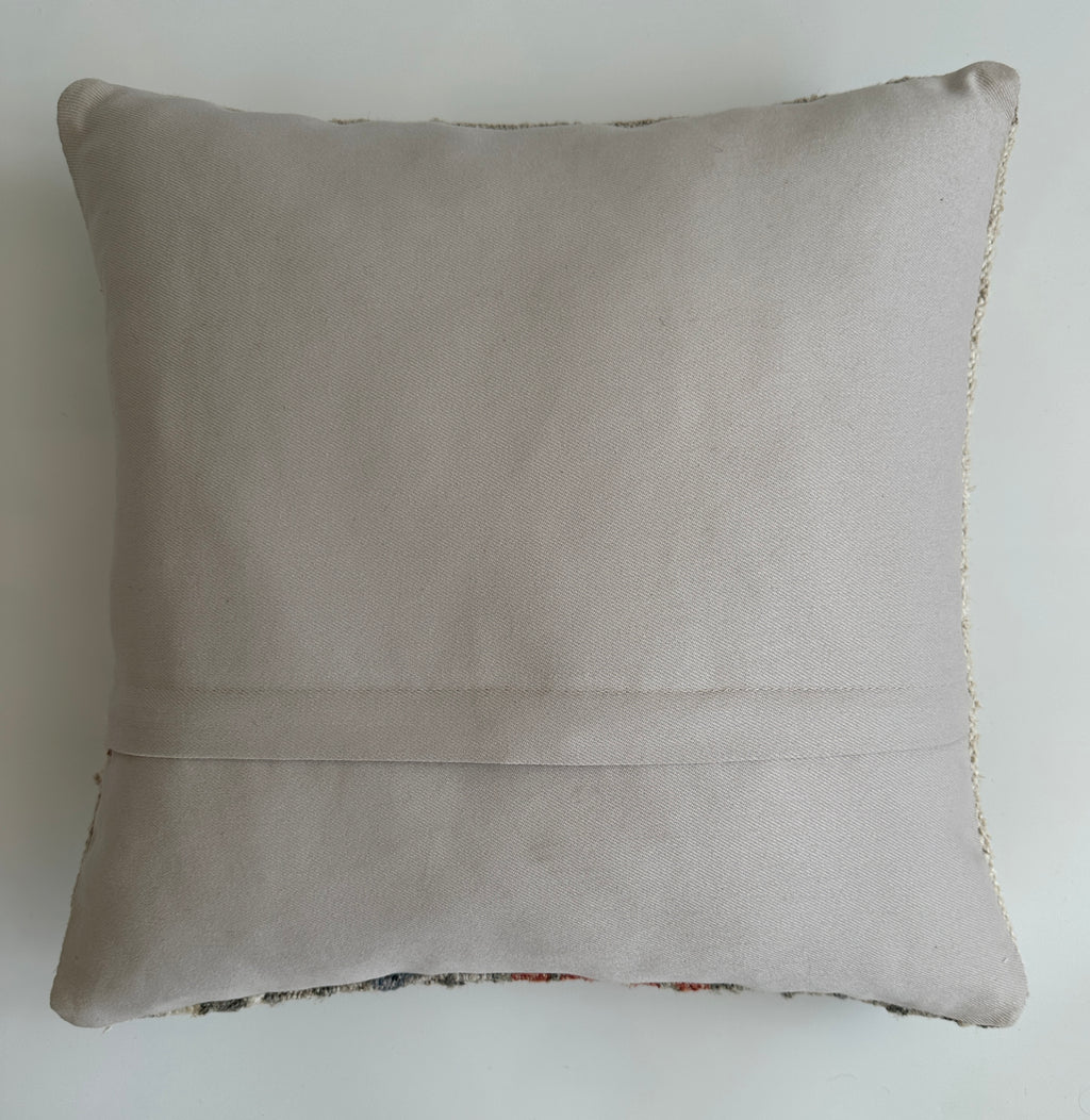 Handmade Turkish Cushion Cover 16''x16'' / 41x41 CM