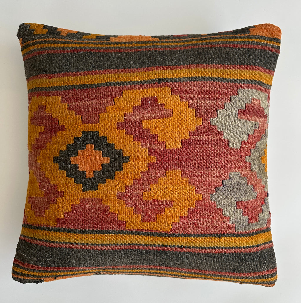 Turkish Cushion Cover 16''x16'' / 40x40 CM