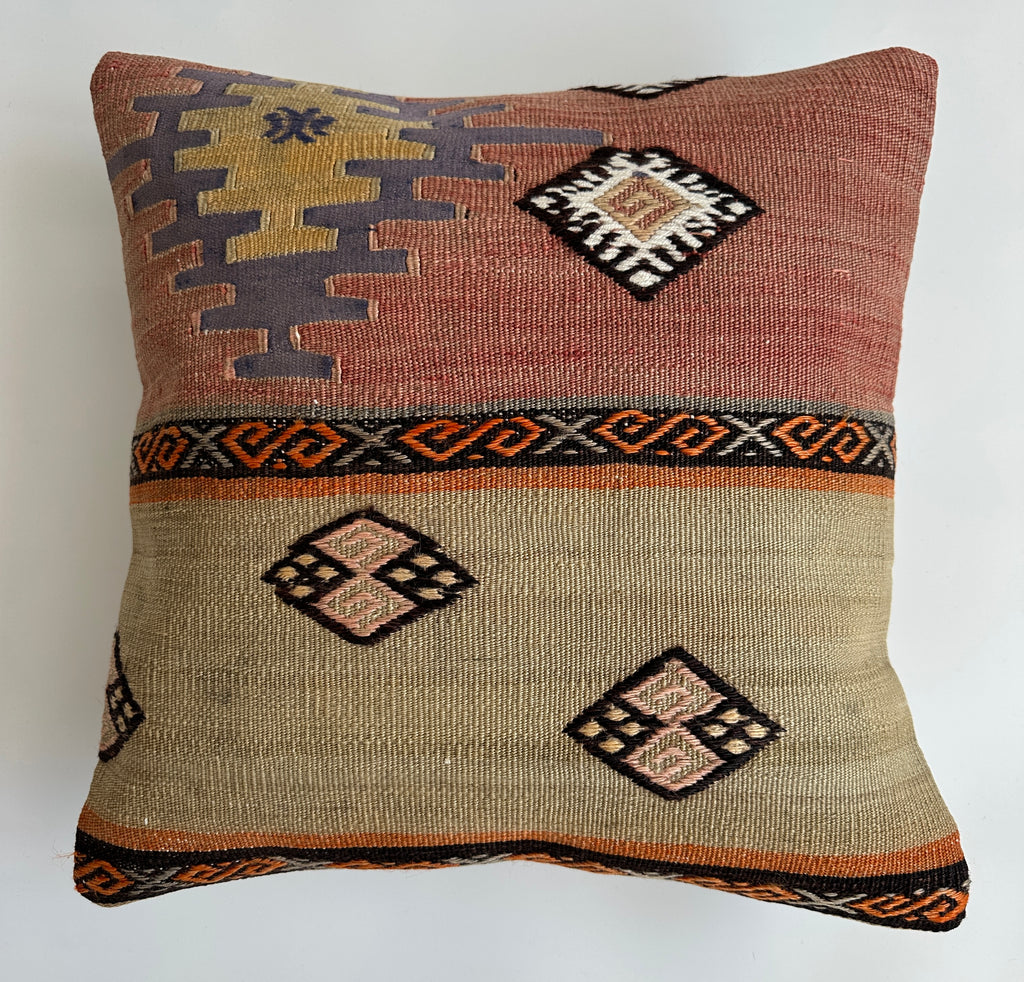 Turkish Cushion Cover 16''x16'' / 40x40 CM