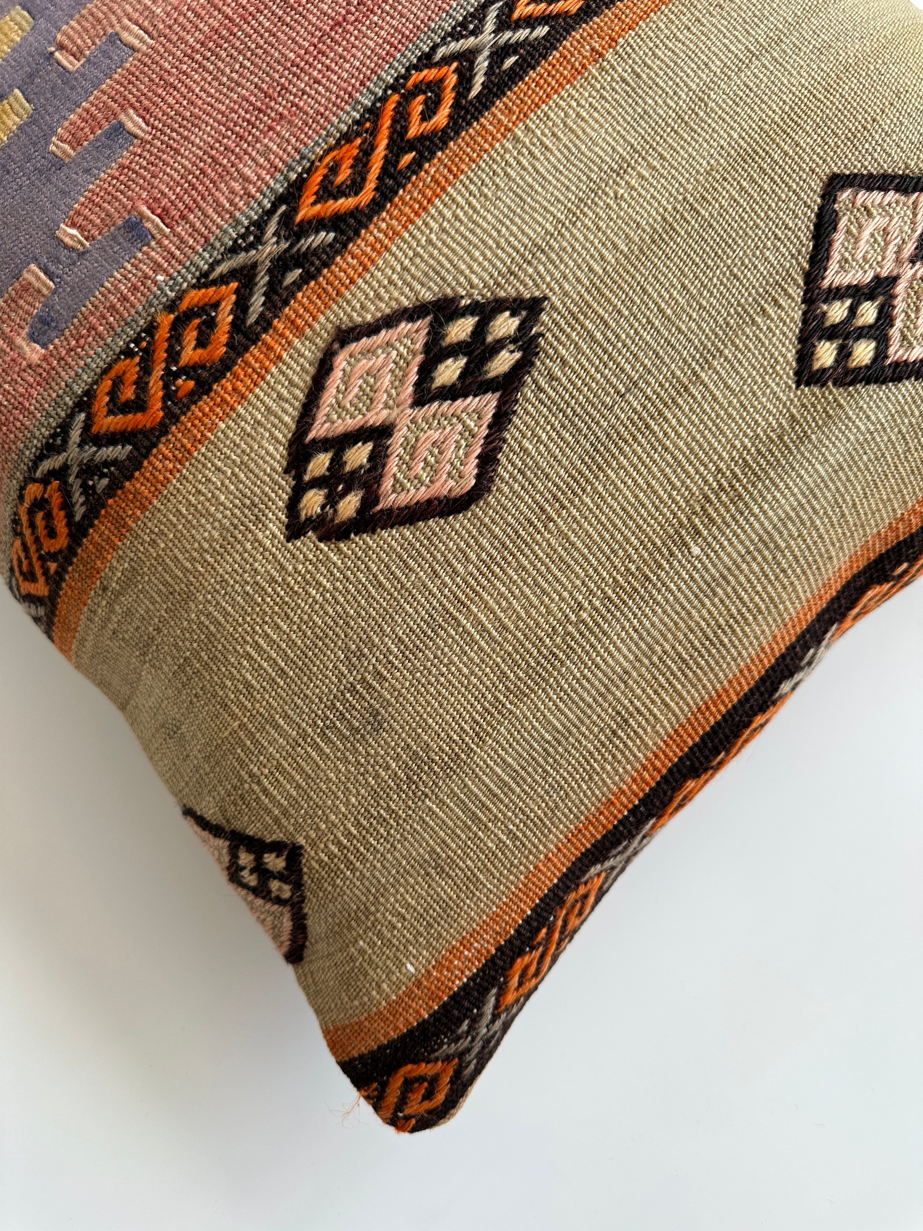 Turkish Cushion Cover 16''x16'' / 40x40 CM