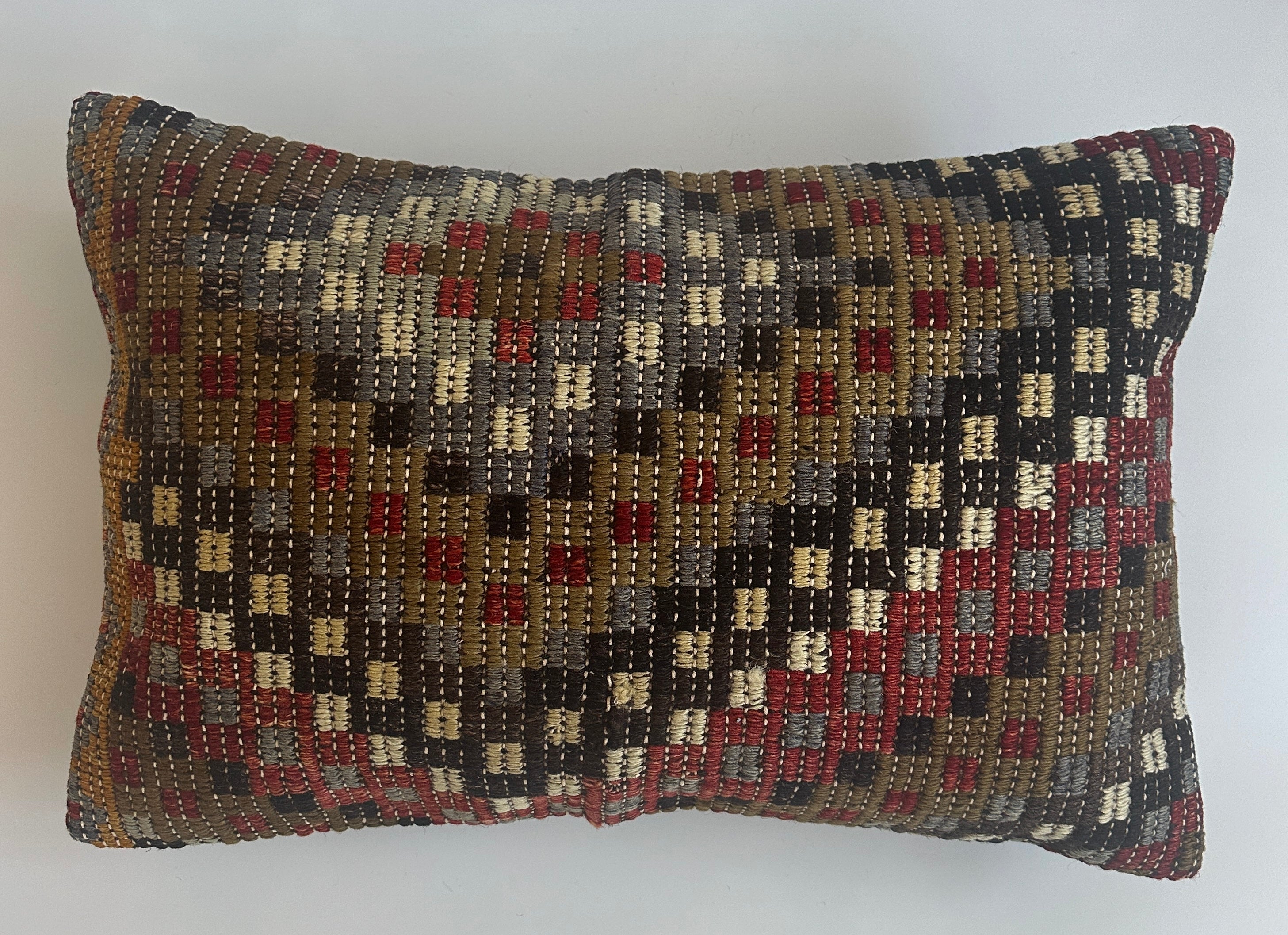 Multicolour Turkish Rug Cushion Cover 24''x16'' / 60x40 CM