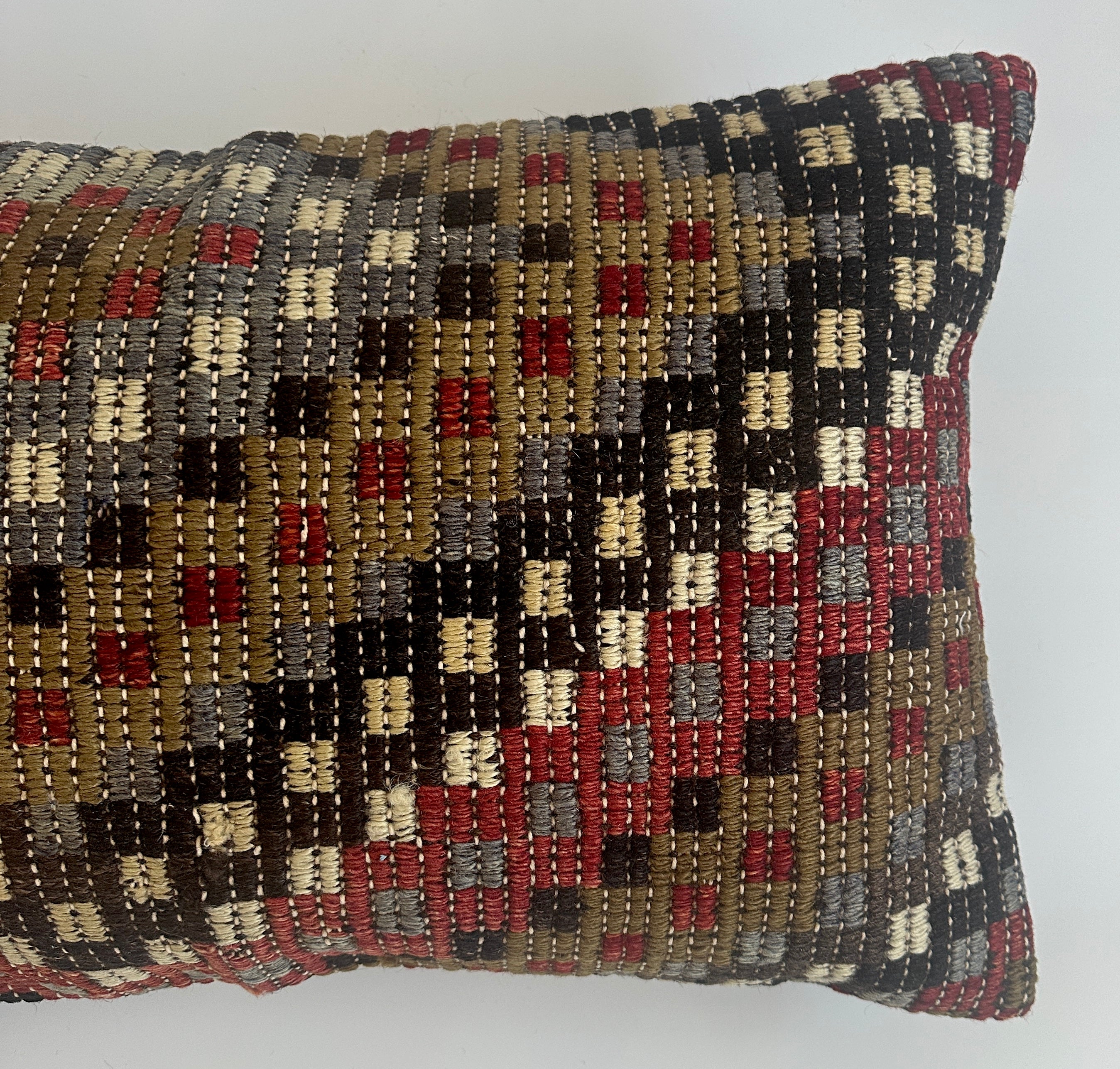 Multicolour Turkish Rug Cushion Cover 24''x16'' / 60x40 CM