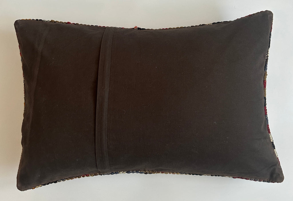 Multicolour Turkish Rug Cushion Cover 24''x16'' / 60x40 CM