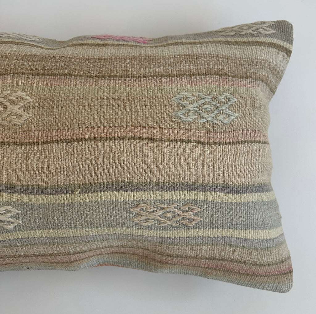 Multicolour Turkish Rug Cushion Cover 24''x16'' / 60x40 CM